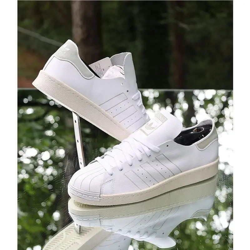 Adidas shoes - adidas Superstar 80S - Superstar - BZ0109 - White, Manufacturer: White, Cream 1