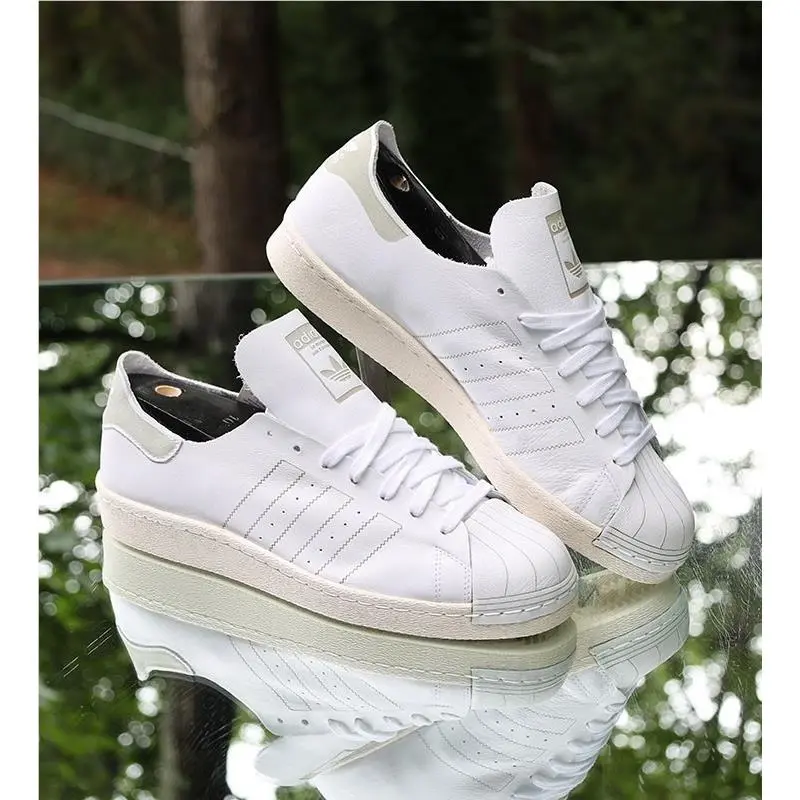 Adidas shoes - adidas Superstar 80S - Superstar - BZ0109 - White, Manufacturer: White, Cream 2