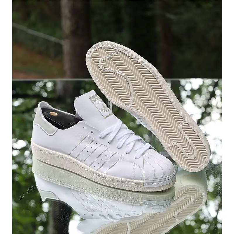 Adidas shoes - adidas Superstar 80S - Superstar - BZ0109 - White, Manufacturer: White, Cream 4