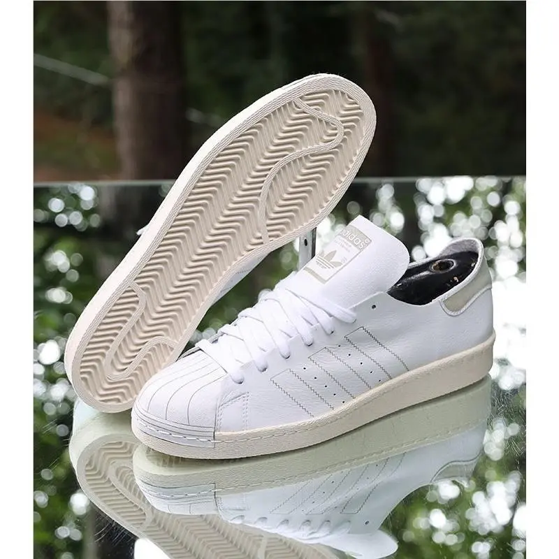 Adidas shoes - adidas Superstar 80S - Superstar - BZ0109 - White, Manufacturer: White, Cream 5