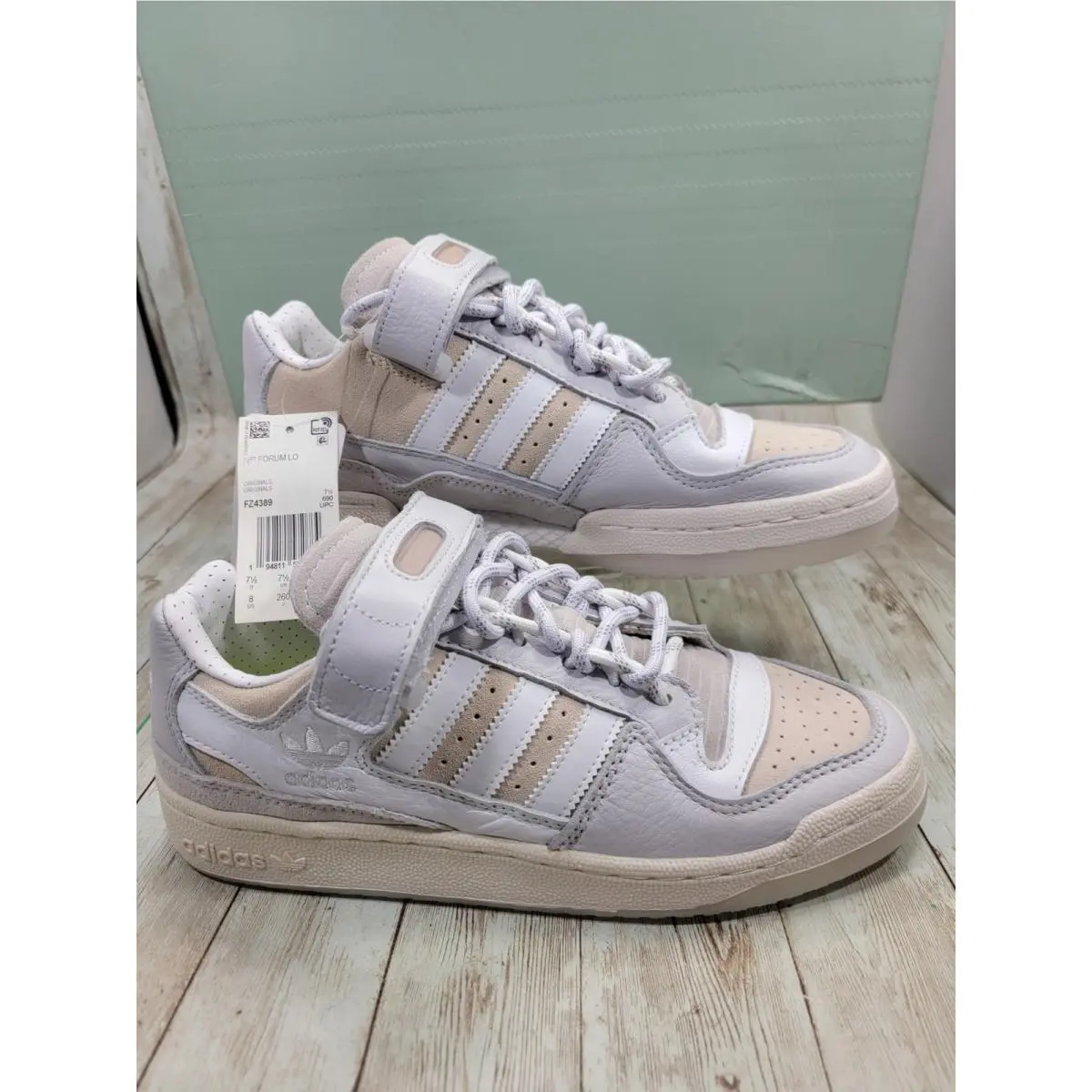 Ivp Forum Low Beyonce Ivy Park White Shoes Sneakers FZ4389 Men`s Size 8 by Adidas