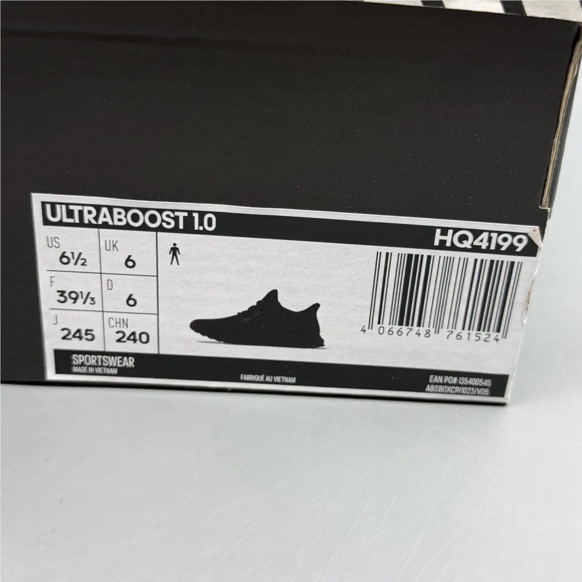 Adidas shoes - adidas UltraBoost 1.0 - UltraBoost - HQ4199 - Black (UPC: 4066748761524) 13