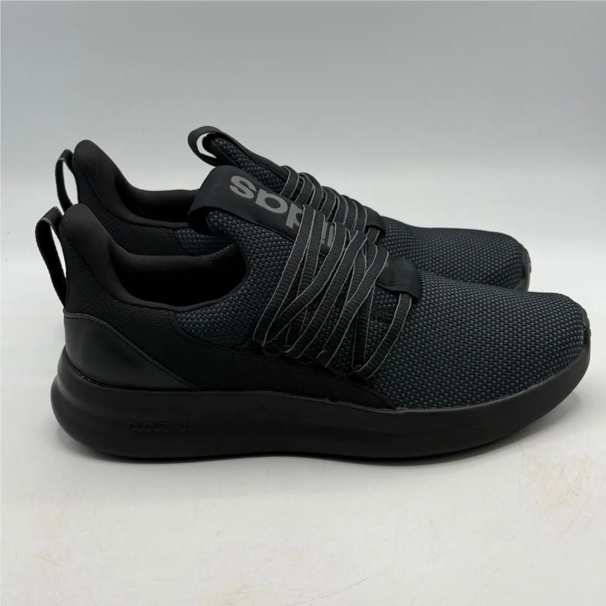 Lite Racer Adapt 7.0 Shoes Mens Size 8 Black Carbon Running IE8684 by Adidas