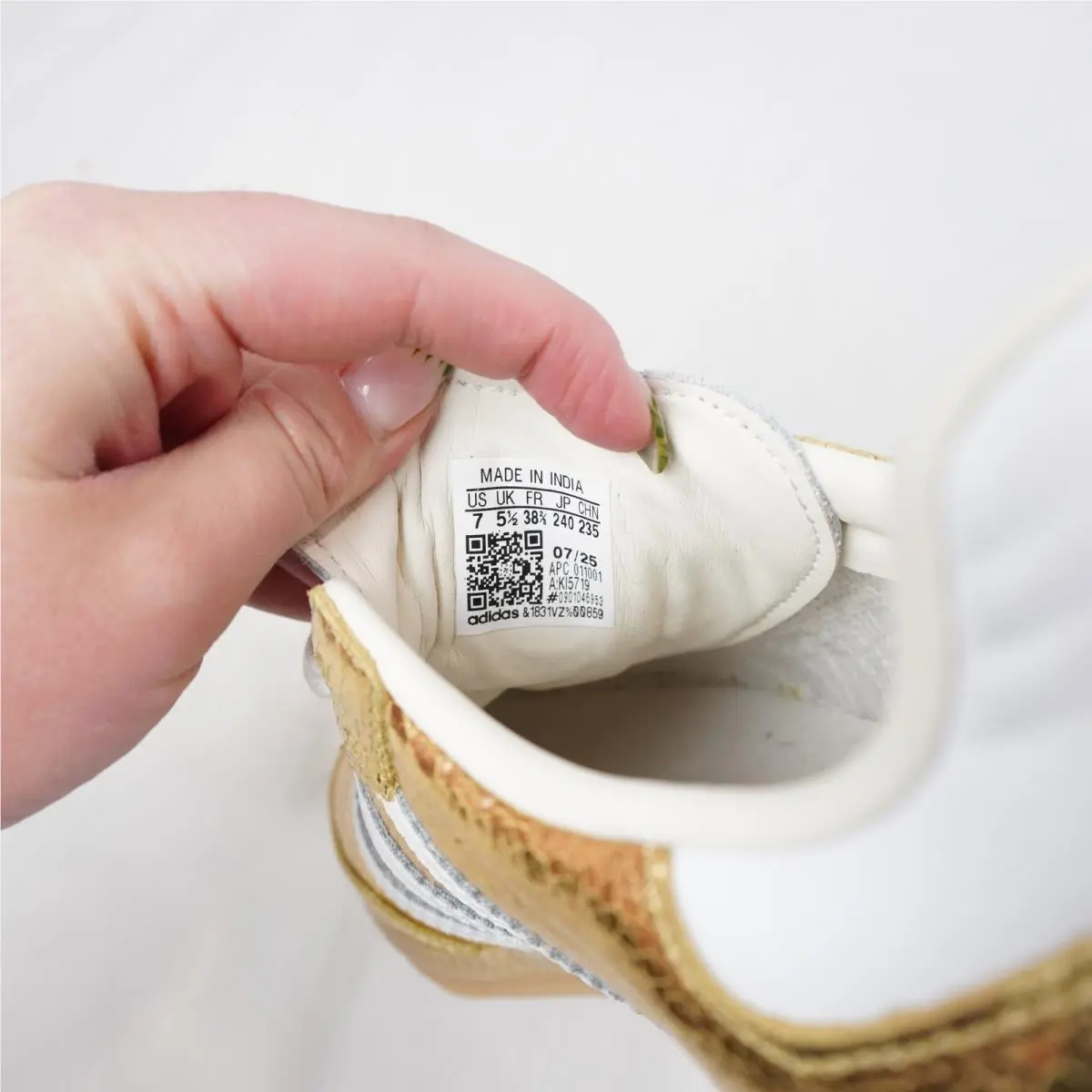 Adidas shoes - adidas Samba - Samba - KI5719 - Gold, way: Gold Metallic/White/Core White 6