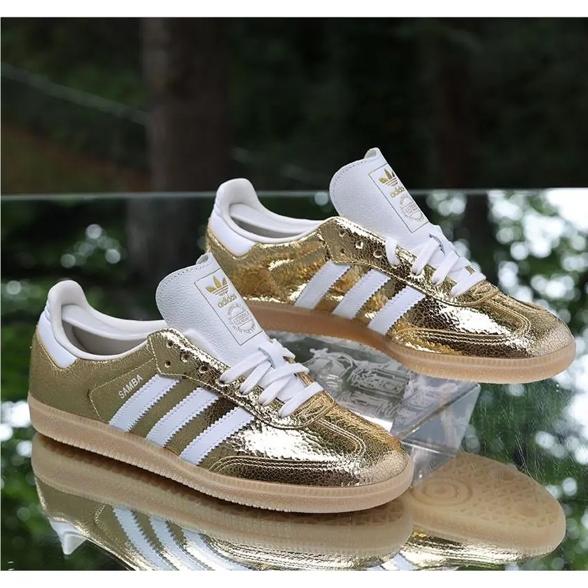 Adidas shoes - adidas Samba - Samba - KI5719 - Gold, way: Gold Metallic/White/Core White 9
