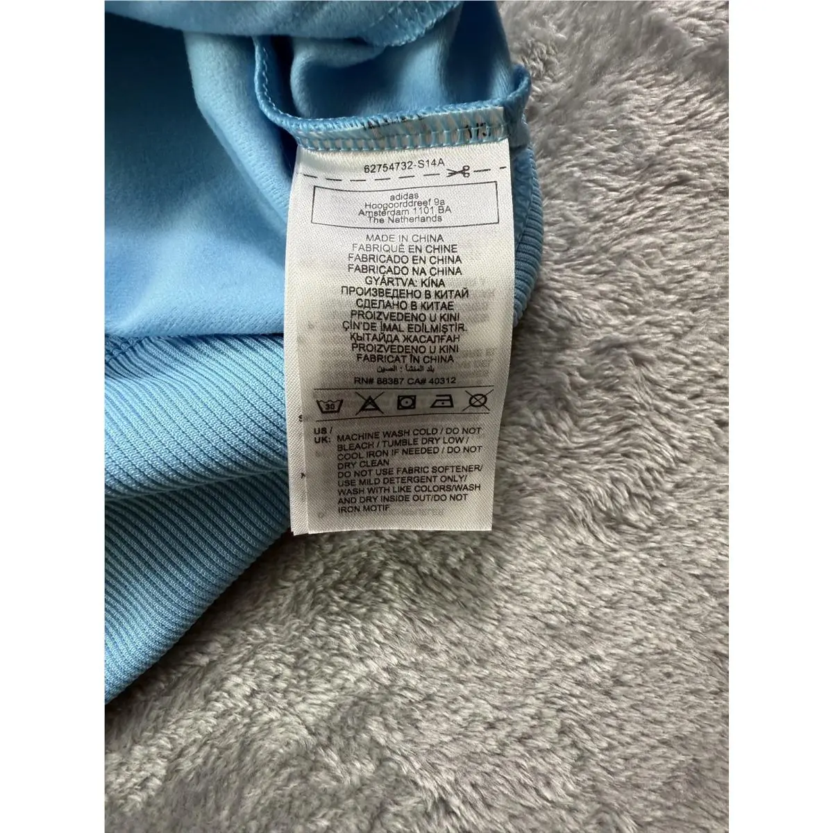 Adidas clothing - adidas IM8031 - IM8031 - Blue (UPC: 0196473957955) 5