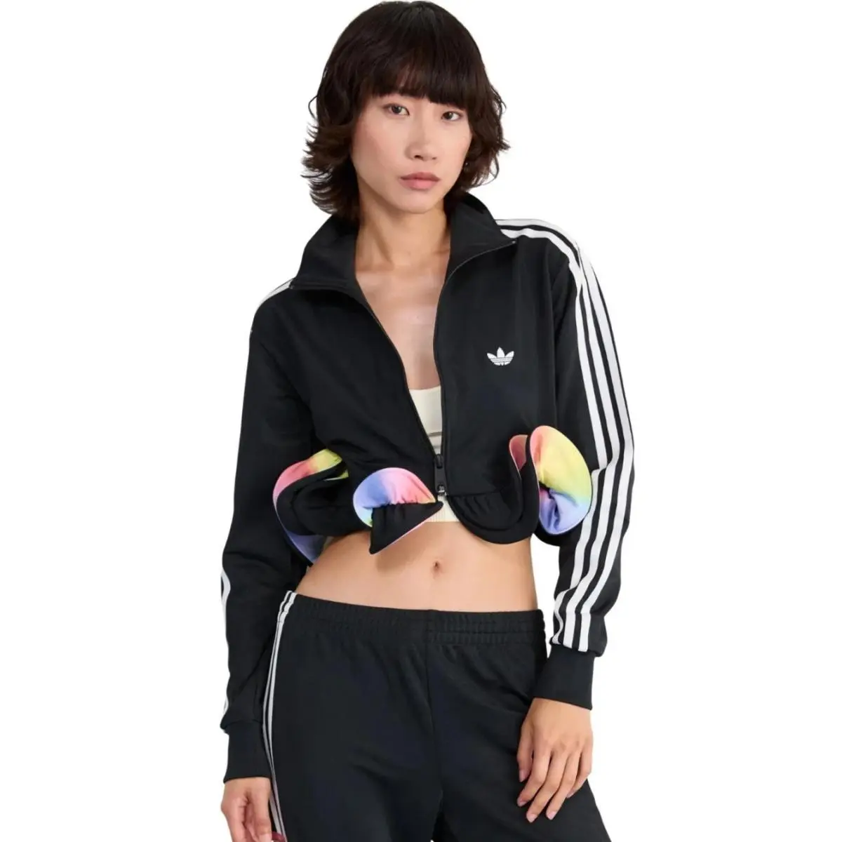 Adidas clothing - adidas Originals Ruffle TT - Originals Ruffle - JW0828 - Black (UPC: 197625225205) 4