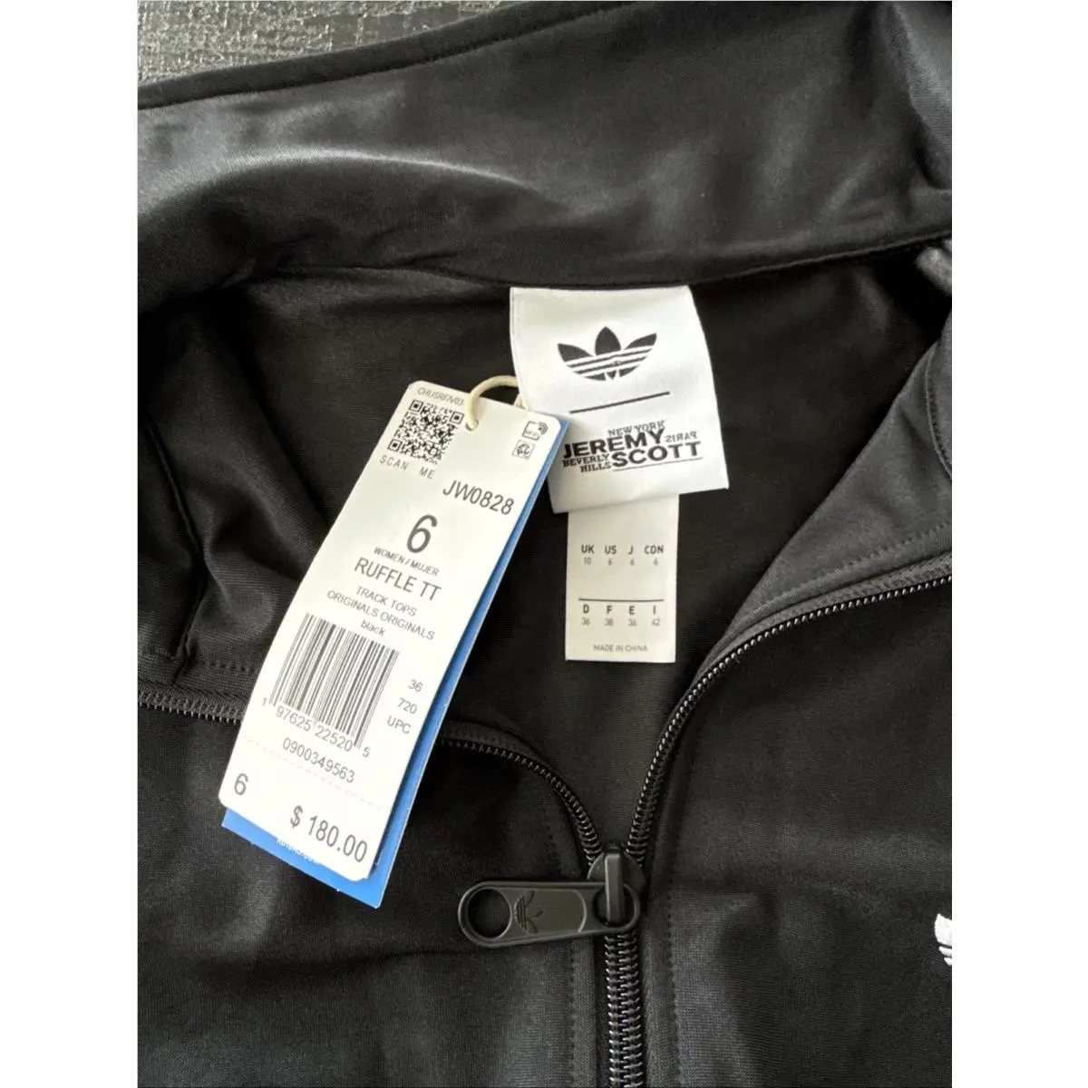 Adidas clothing - adidas Originals Ruffle TT - Originals Ruffle - JW0828 - Black (UPC: 197625225205) 9