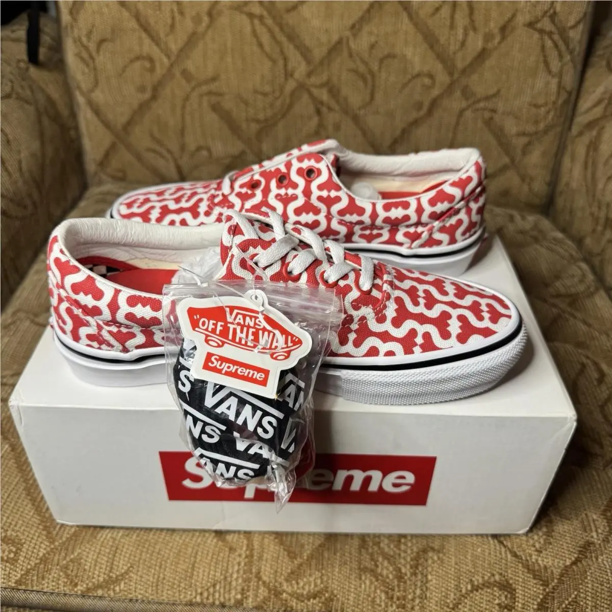 Vans shoes - VANS Era - Era - VN0A5KRV5XS - Red, Manufacturer: Red/White 0