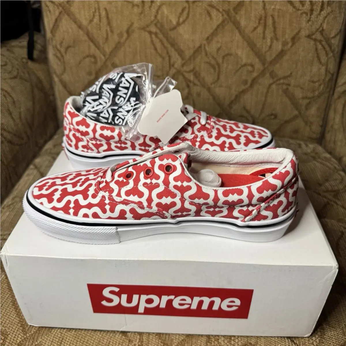 Vans shoes - VANS Era - Era - VN0A5KRV5XS - Red, Manufacturer: Red/White 1