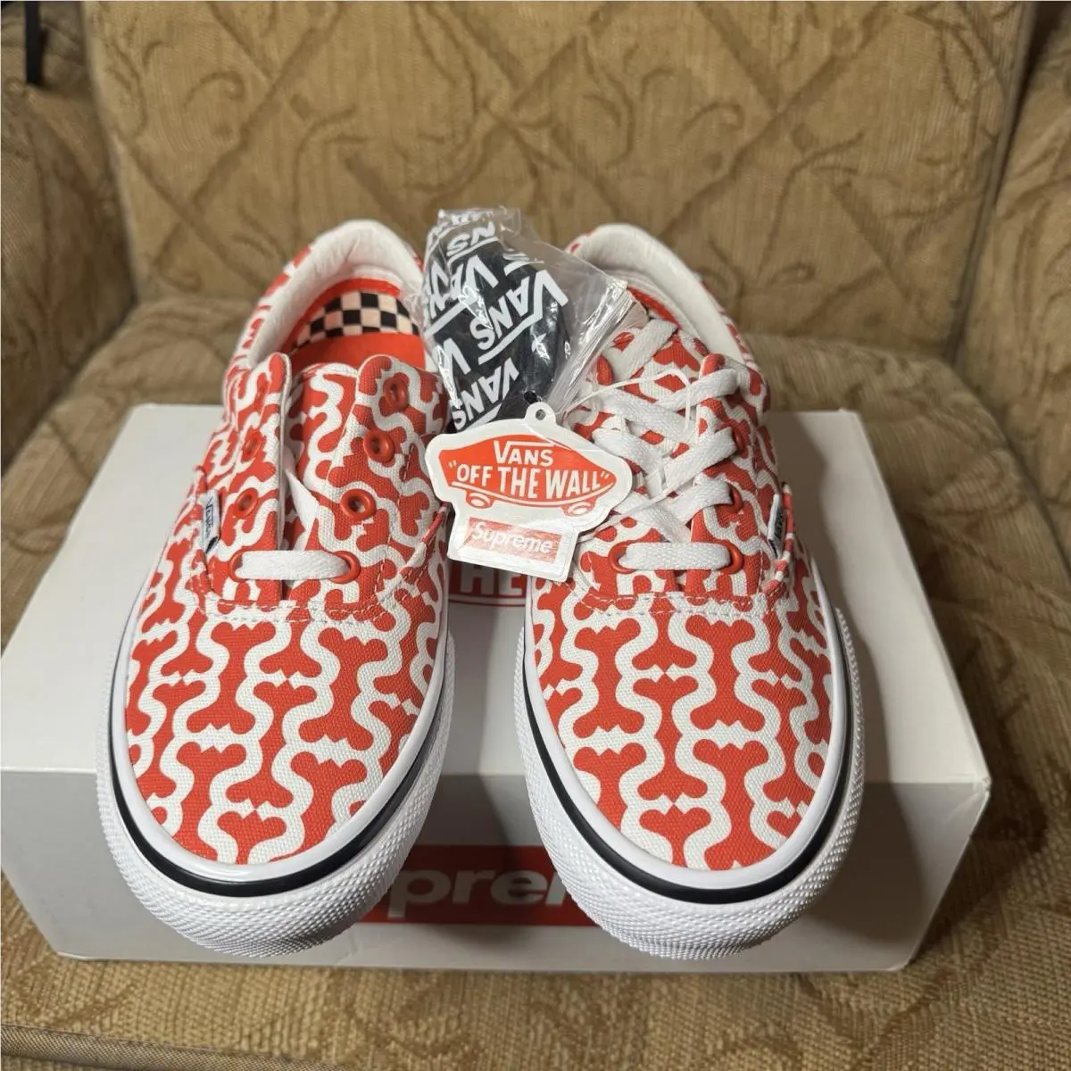 Vans shoes - VANS Era - Era - VN0A5KRV5XS - Red, Manufacturer: Red/White 2