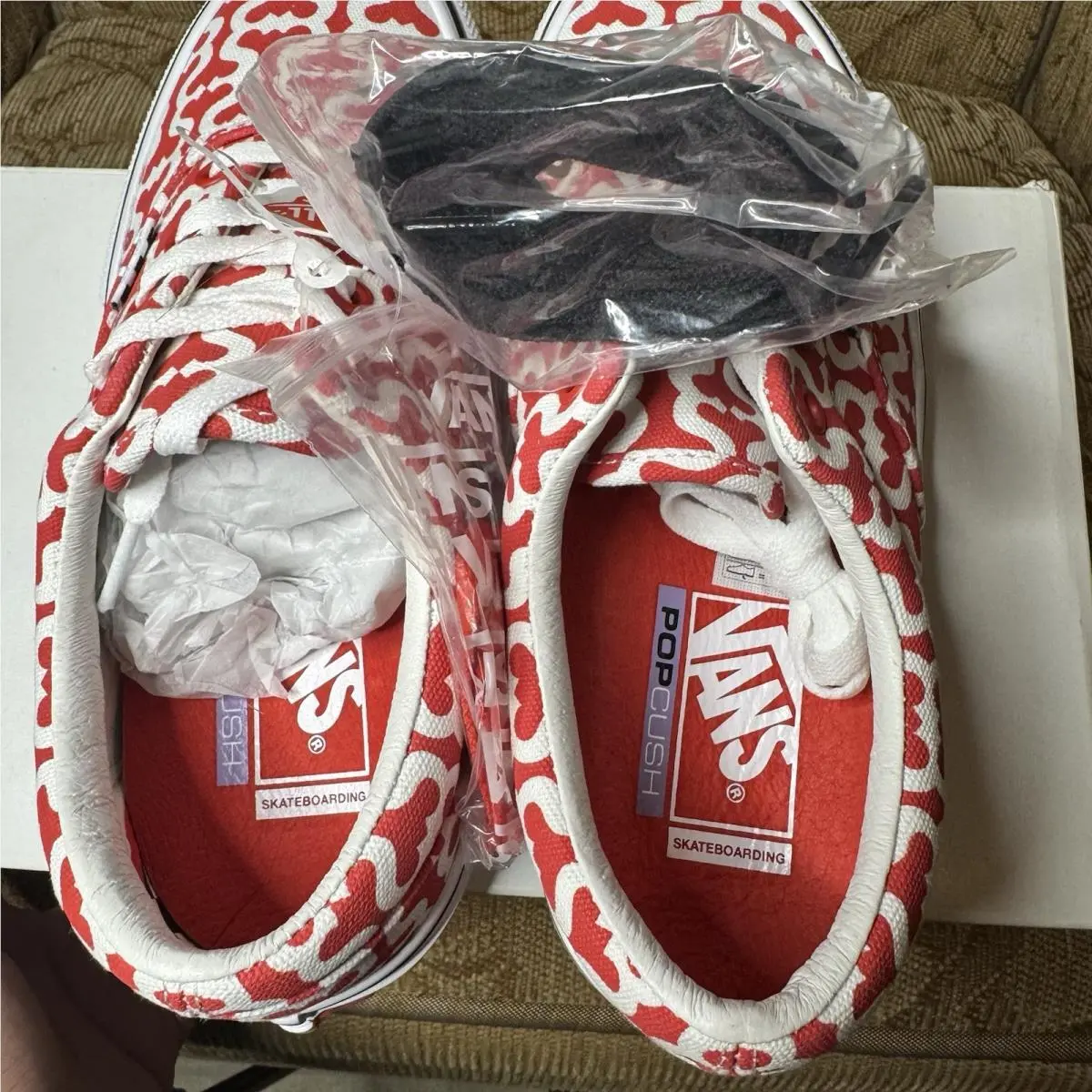 Vans shoes - VANS Era - Era - VN0A5KRV5XS - Red, Manufacturer: Red/White 4
