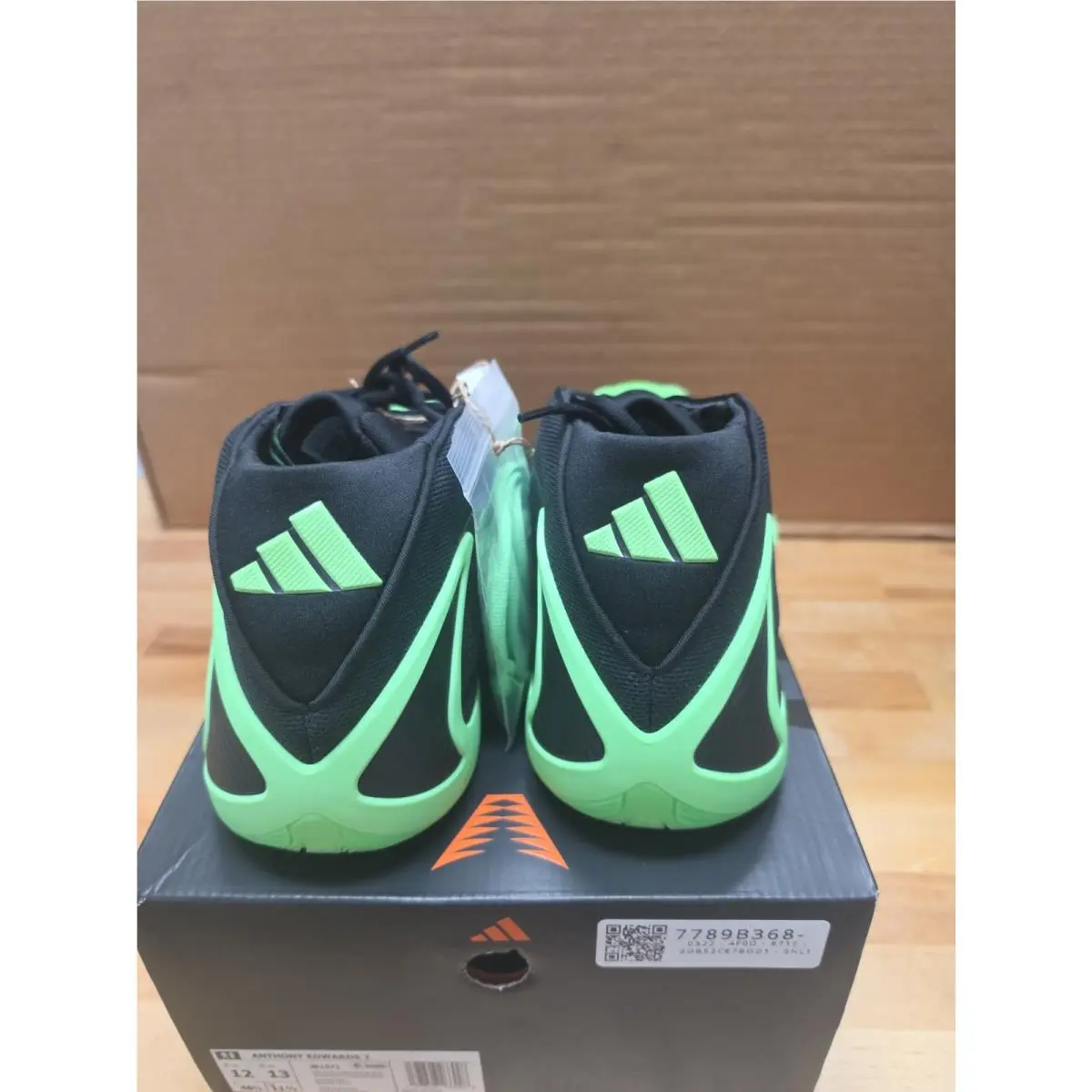 Adidas shoes - Anthony Edwards 2 - Anthony Edwards - JR1572 - Black (UPC: 197626463194) 0