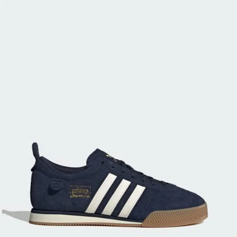 Adidas Originals Men`s 7 Samba 62 Navy Blue Suede IH4380