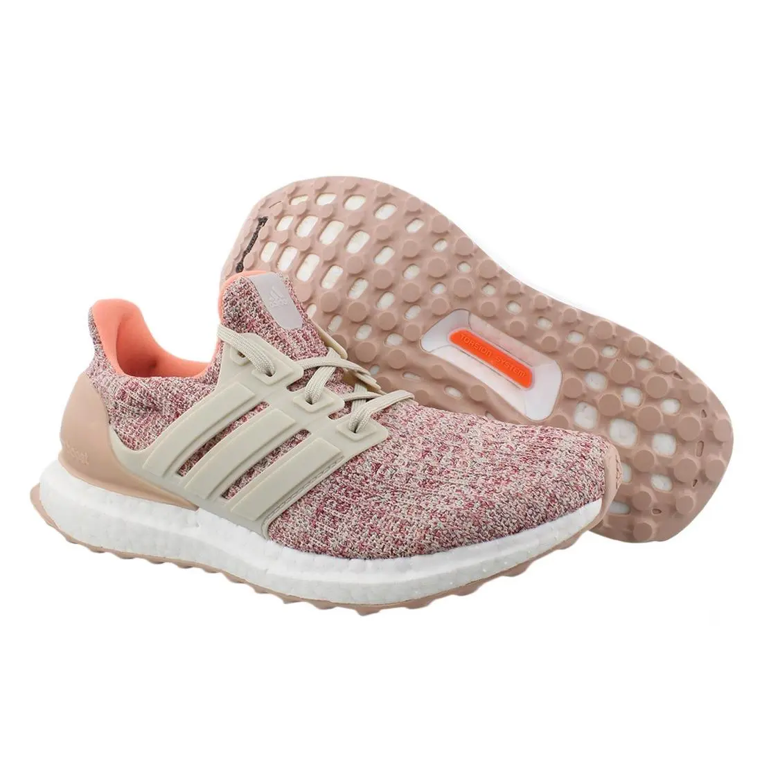 Ultraboost Girls Shoes Size 7 Color: Pink/white by Adidas