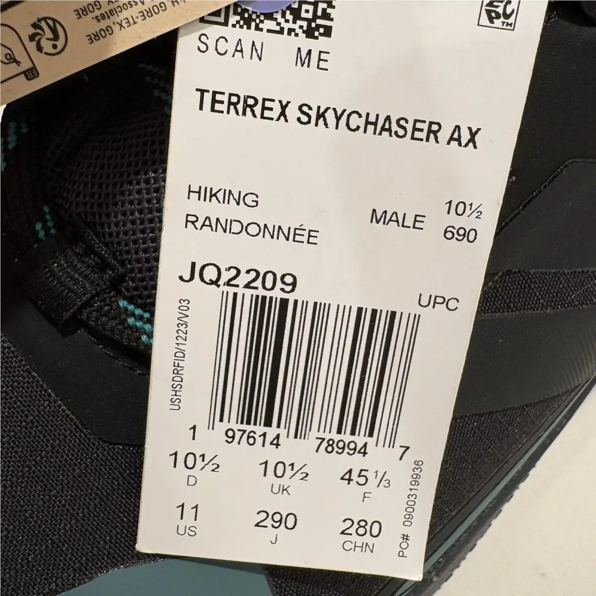 Adidas shoes - adidas TERREX Skychaser GTX - TERREX Skychaser GTX - JQ2209 - Black 6
