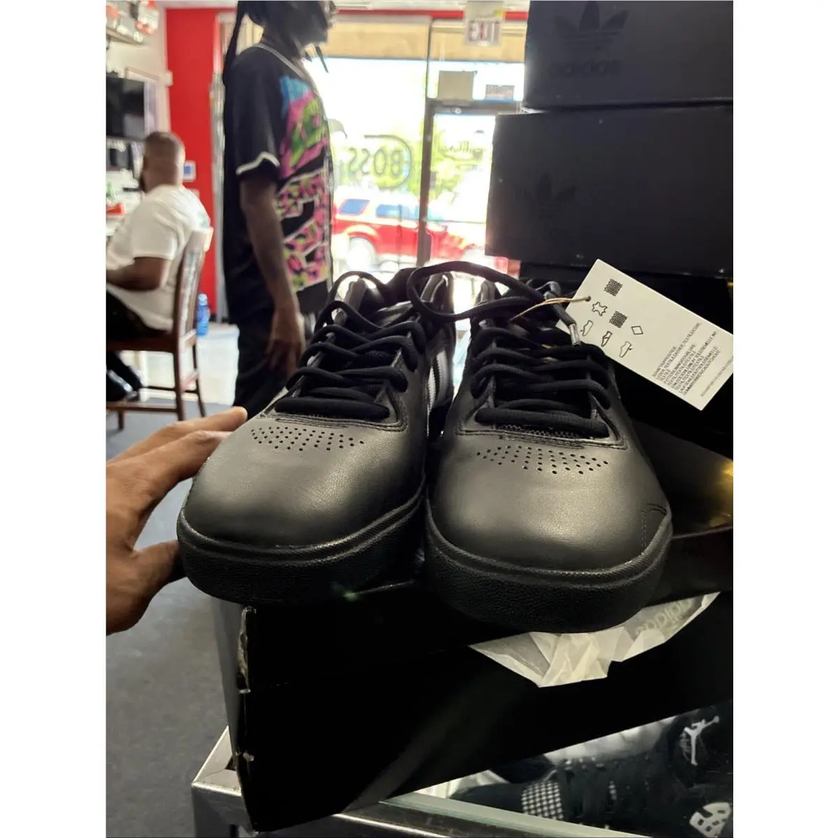 Adidas shoes - adidas Tyshawn - Tyshawn - IG5270 - Black 3