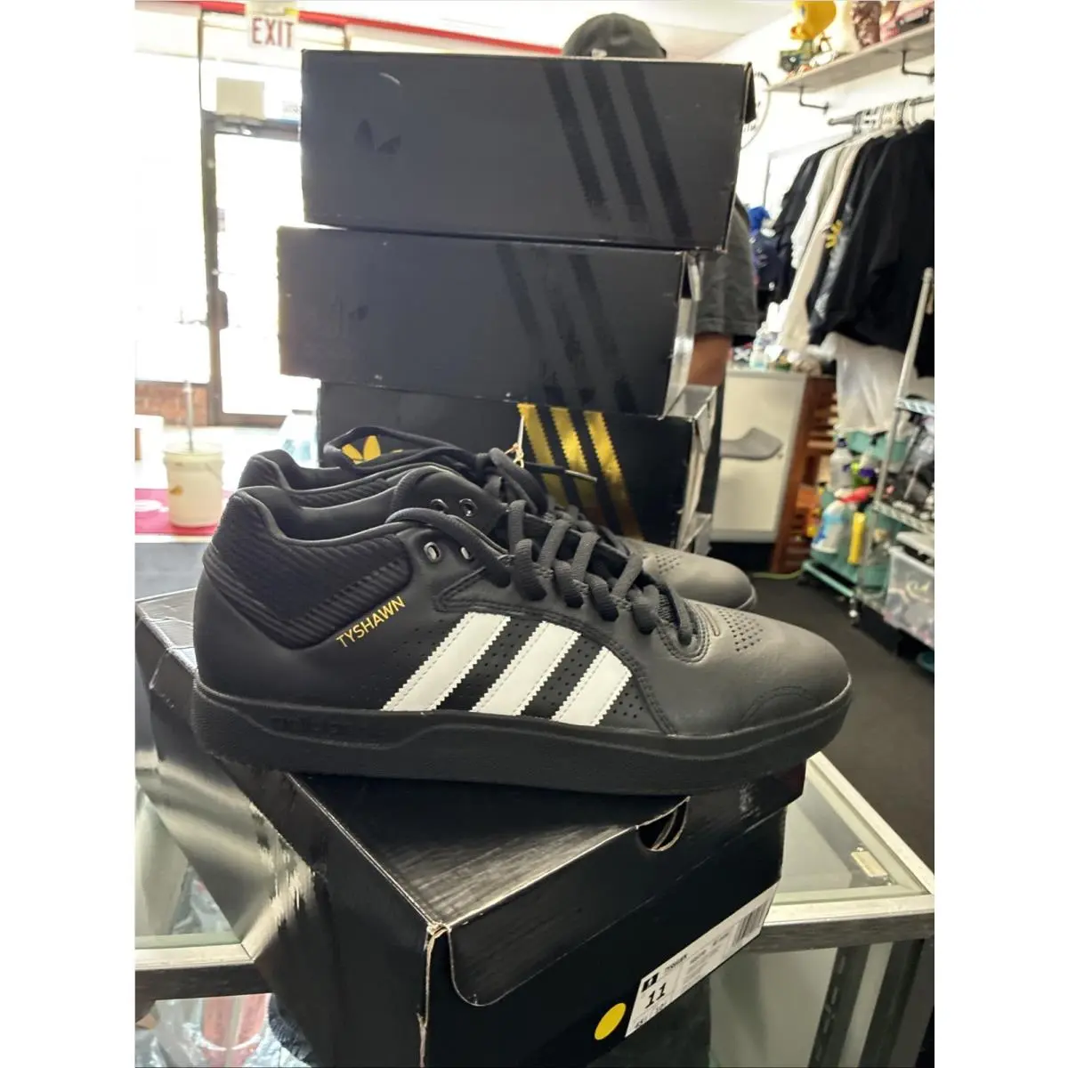 Adidas shoes - adidas Tyshawn - Tyshawn - IG5270 - Black 5