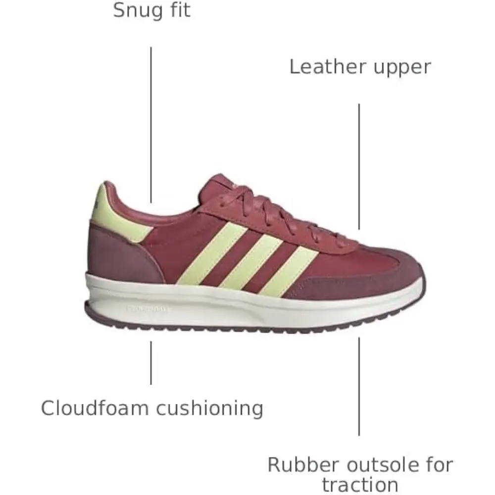 Adidas shoes - adidas Run - Run - Preloved Crimson/Ice Yellow/Shadow Fig (UPC: 0197609827548) 2