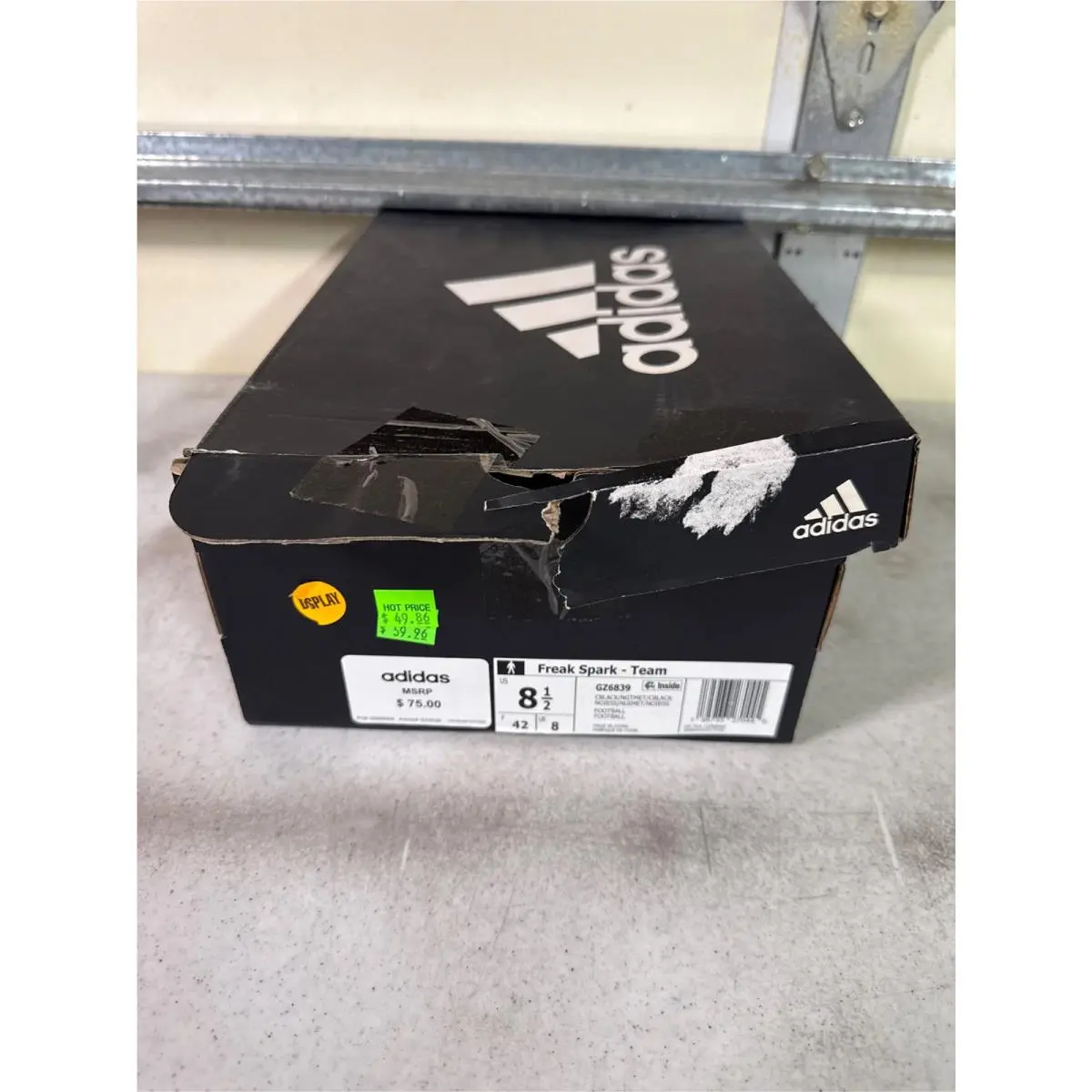 Adidas shoes - Black/Night Metallic Black (UPC: 195733270445) 6