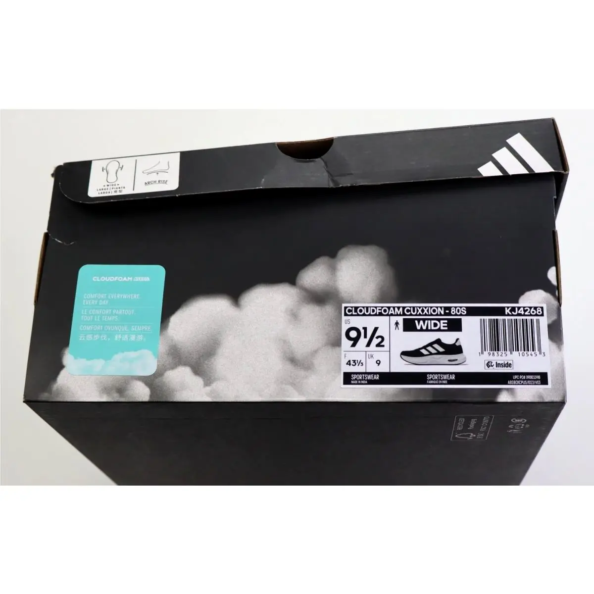 Adidas shoes - Carbon / Cloud White / Core Black 16