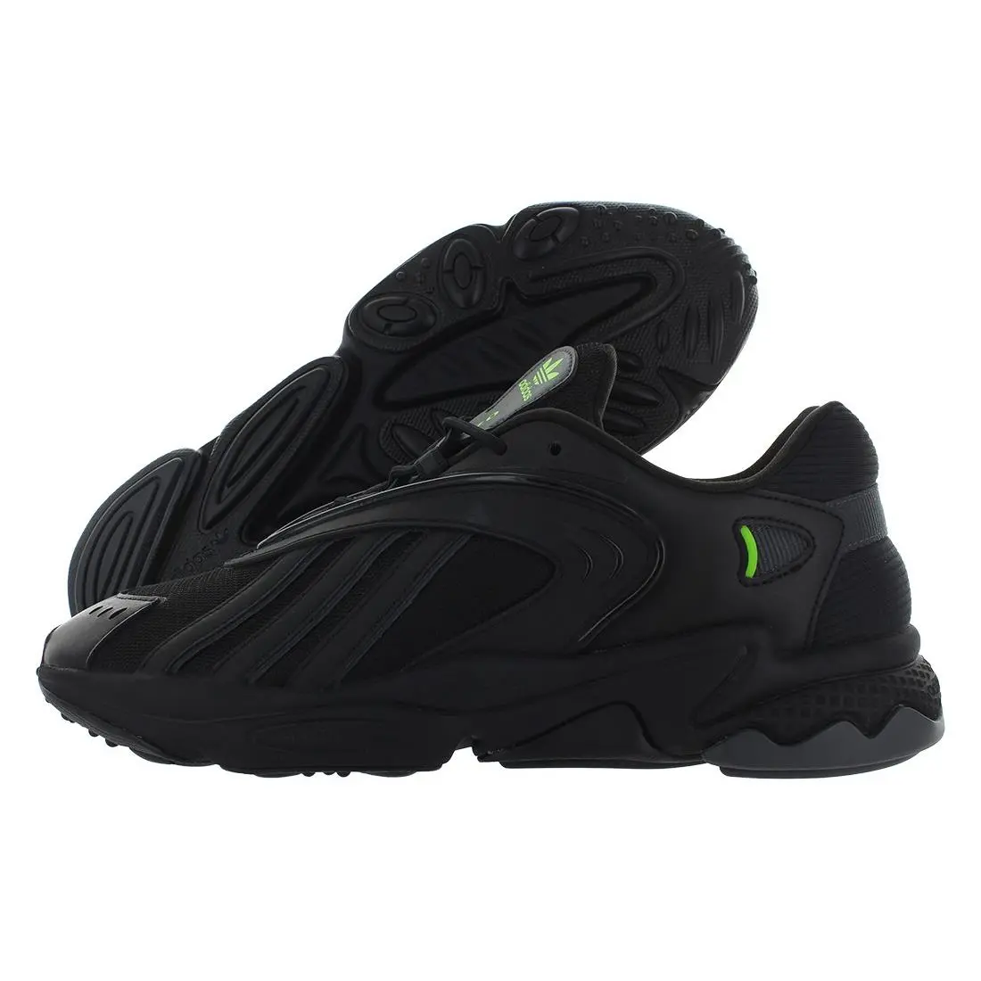 Oztral Mens Shoes Size 11 Color: Core Black/core Black/solar Green by Adidas