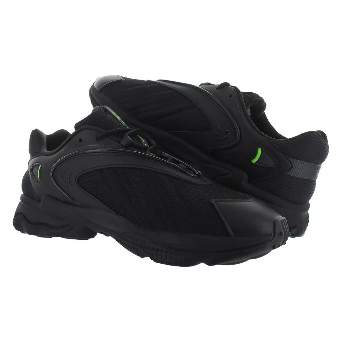 Adidas shoes - Core Black/Core Black/Solar Green, Main: Black (UPC: 195746079981) 1