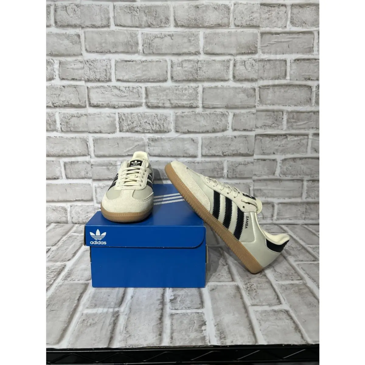 Samba OG J Kids Crewhite/ Cblack/gum Sneaker JQ3644 Sz 6.5 by Adidas