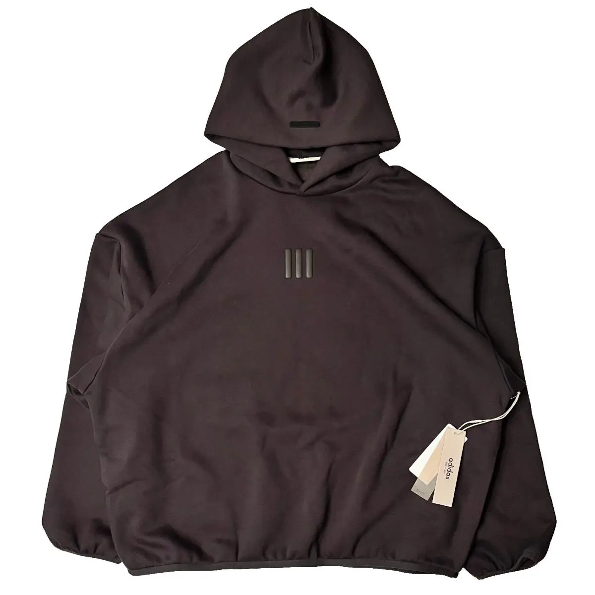 x Fear Of God Athletics Fleece Hoodie KA4571 Brown Men`s XL by Adidas
