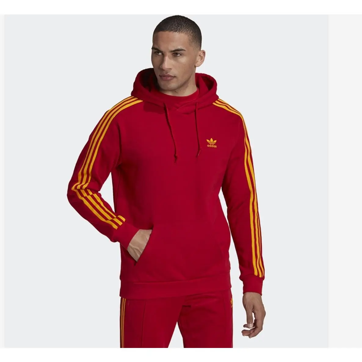 Men`s FB Nations Hoody Large by Adidas