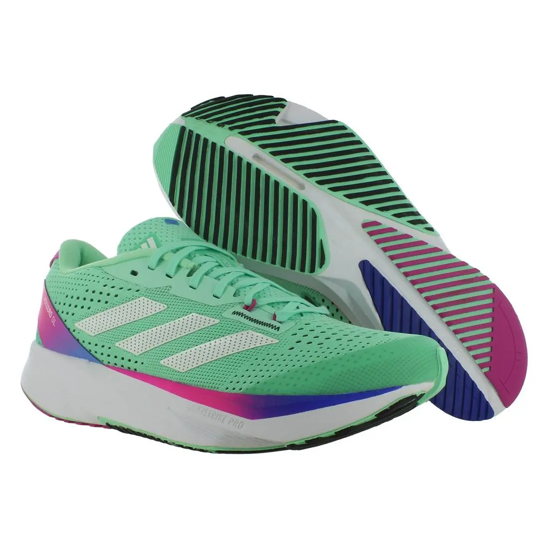 Adizero SL Womens Shoes Size 9.5 Color: Pulse Mint/zero Metallic/lucid by Adidas