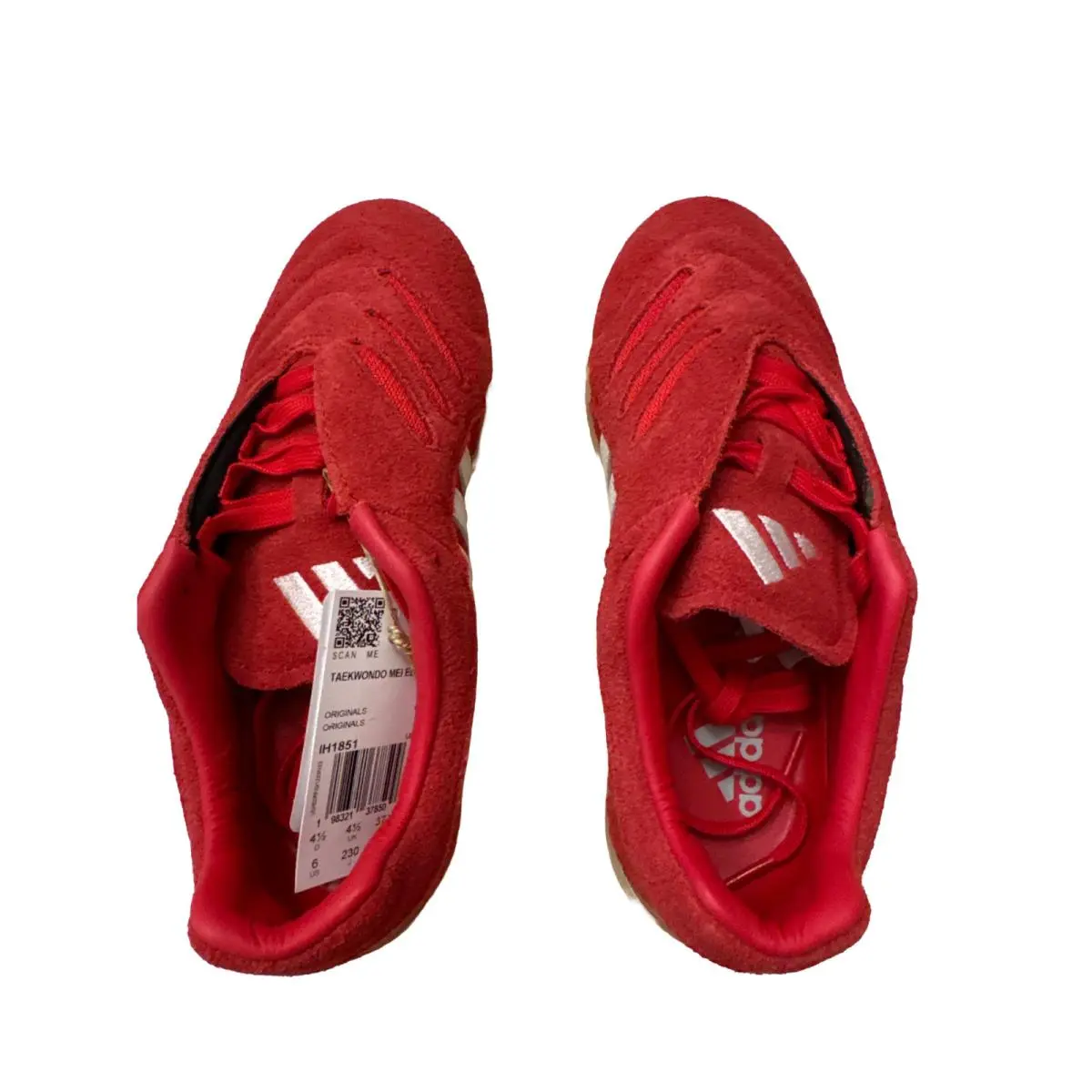 Adidas shoes - adidas Taekwondo - Taekwondo - IH1851 - Red (UPC: 198321378509) 2