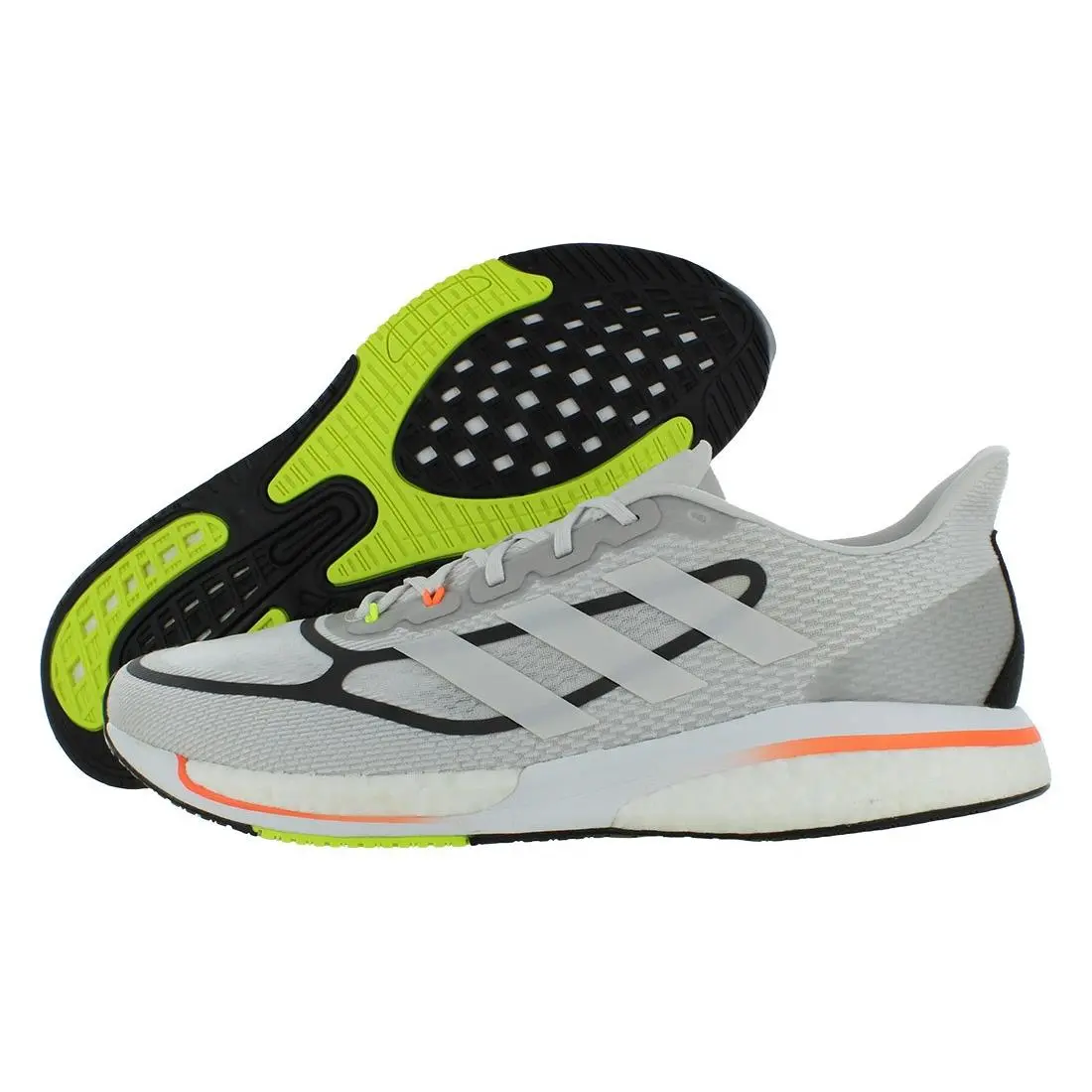 Supernova + Mens Shoes Size 11.5 Color: Dash Grey/cloud White/screaming by Adidas