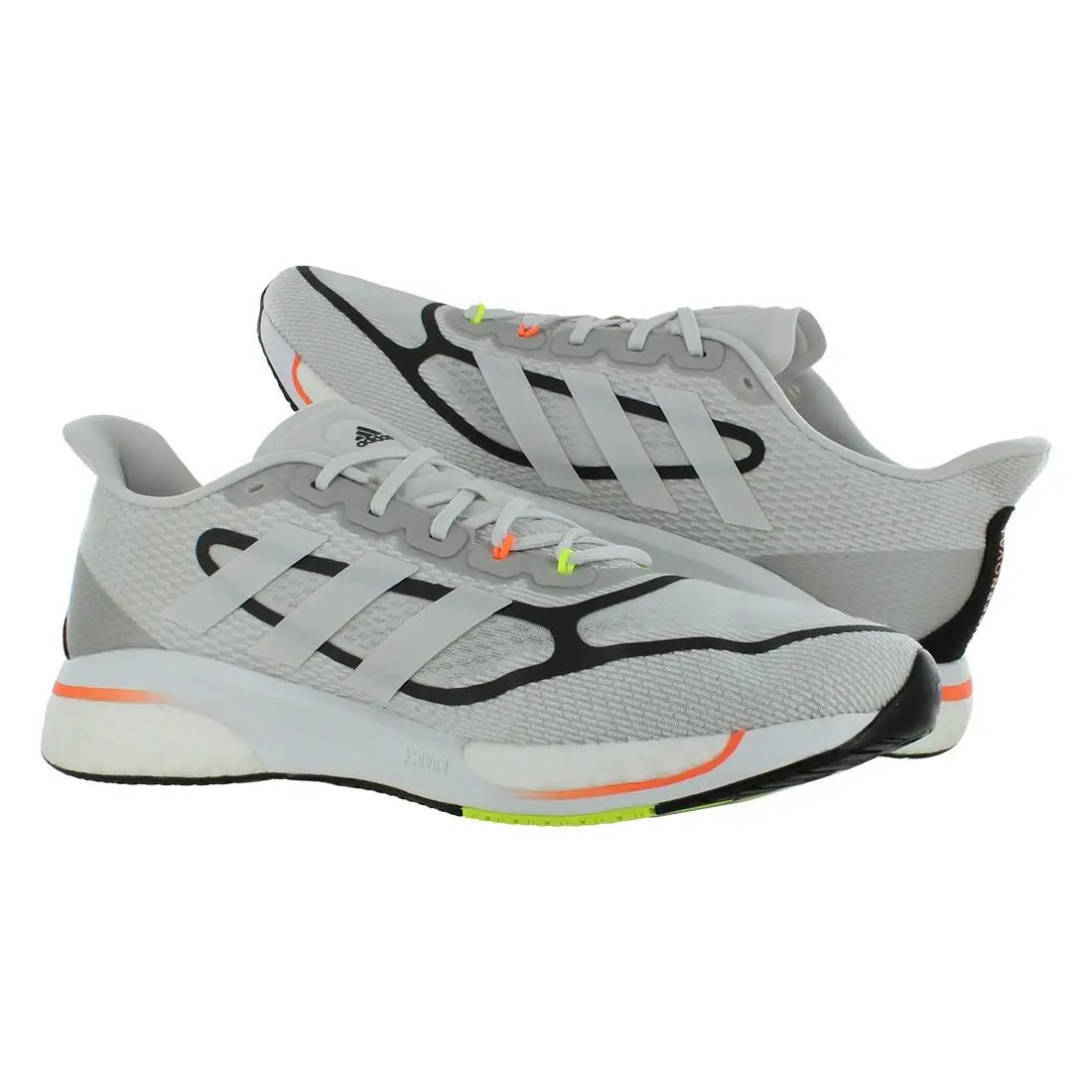 Adidas shoes - Dash Grey/Cloud White/Screaming Orange, Main: Grey (UPC: 194813213181) 1