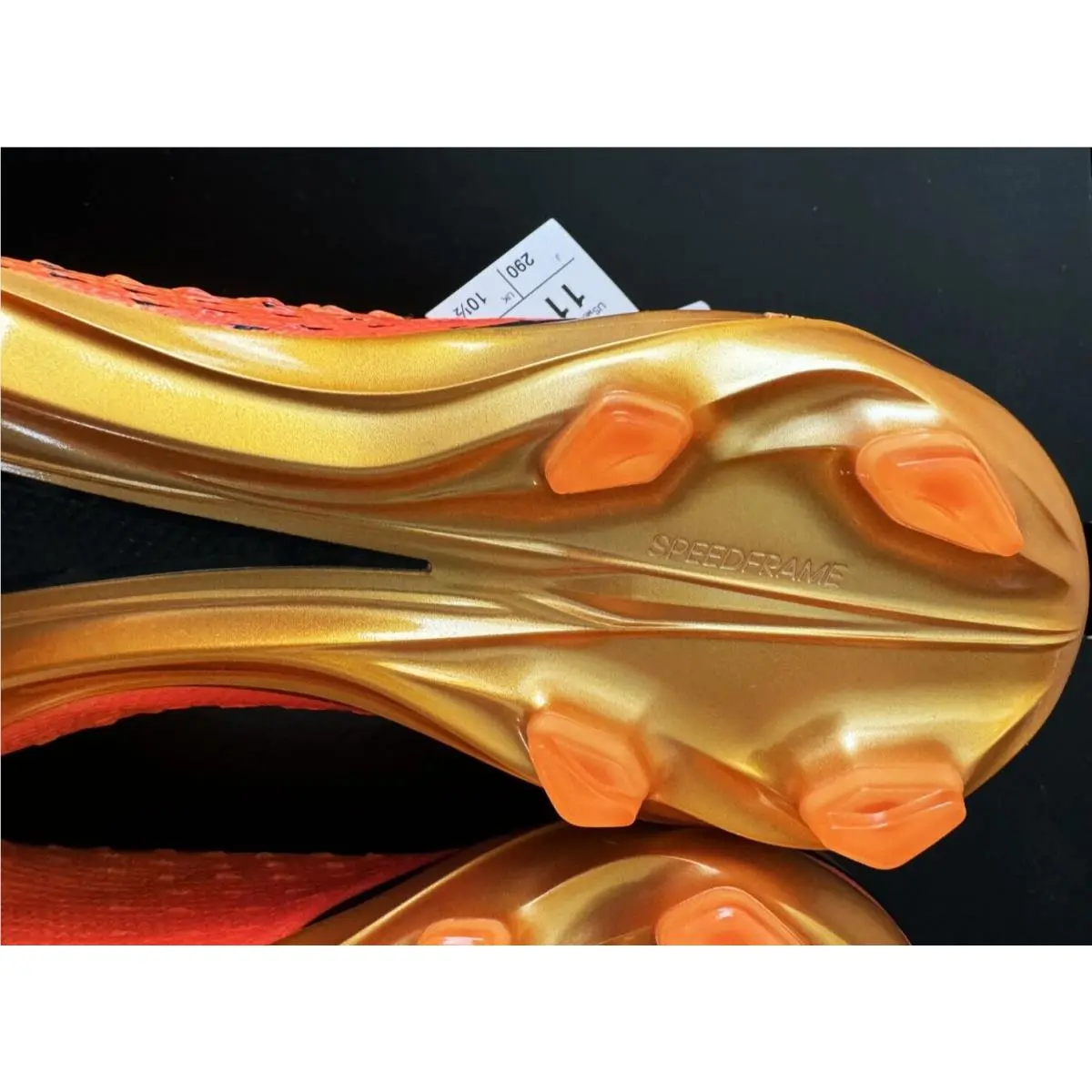 Adidas shoes - adidas X Speedportal + FG - GZ5131 - Orange / Gold 9