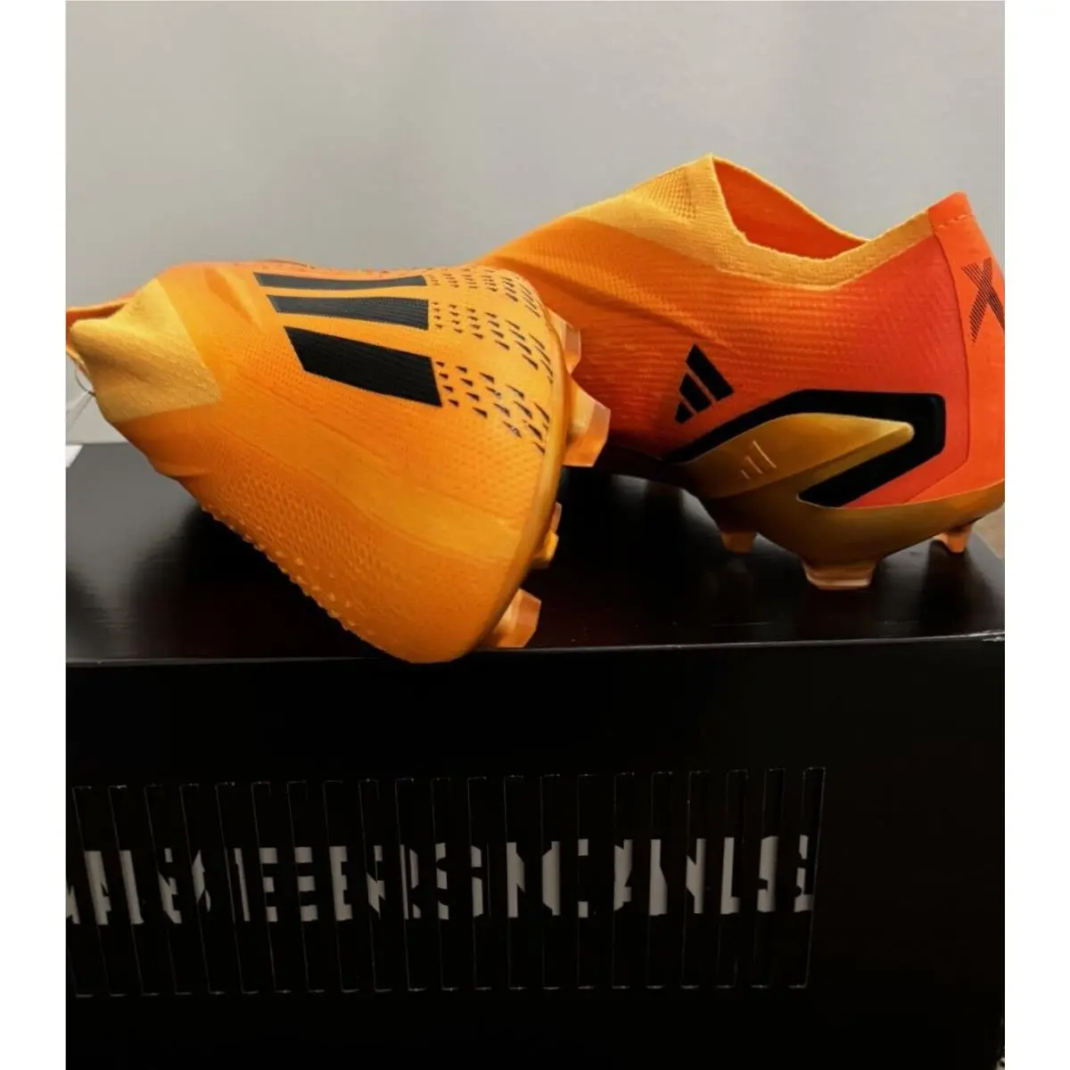 Adidas shoes - adidas X Speedportal + FG - GZ5131 - Orange / Gold 10