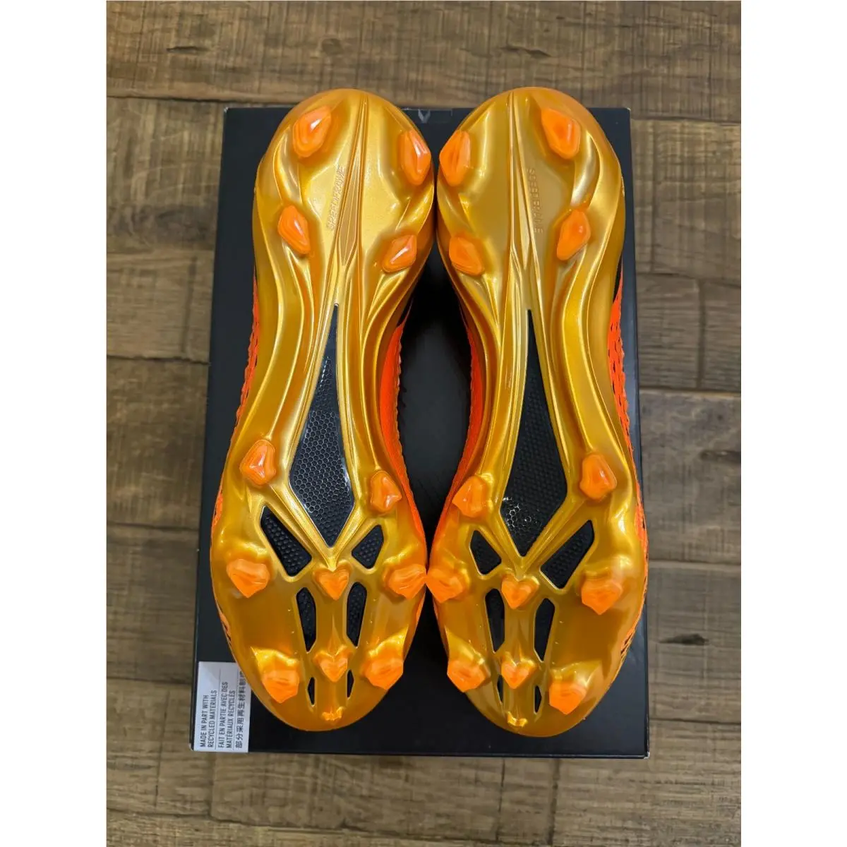 Adidas shoes - adidas X Speedportal + FG - GZ5131 - Orange / Gold 14