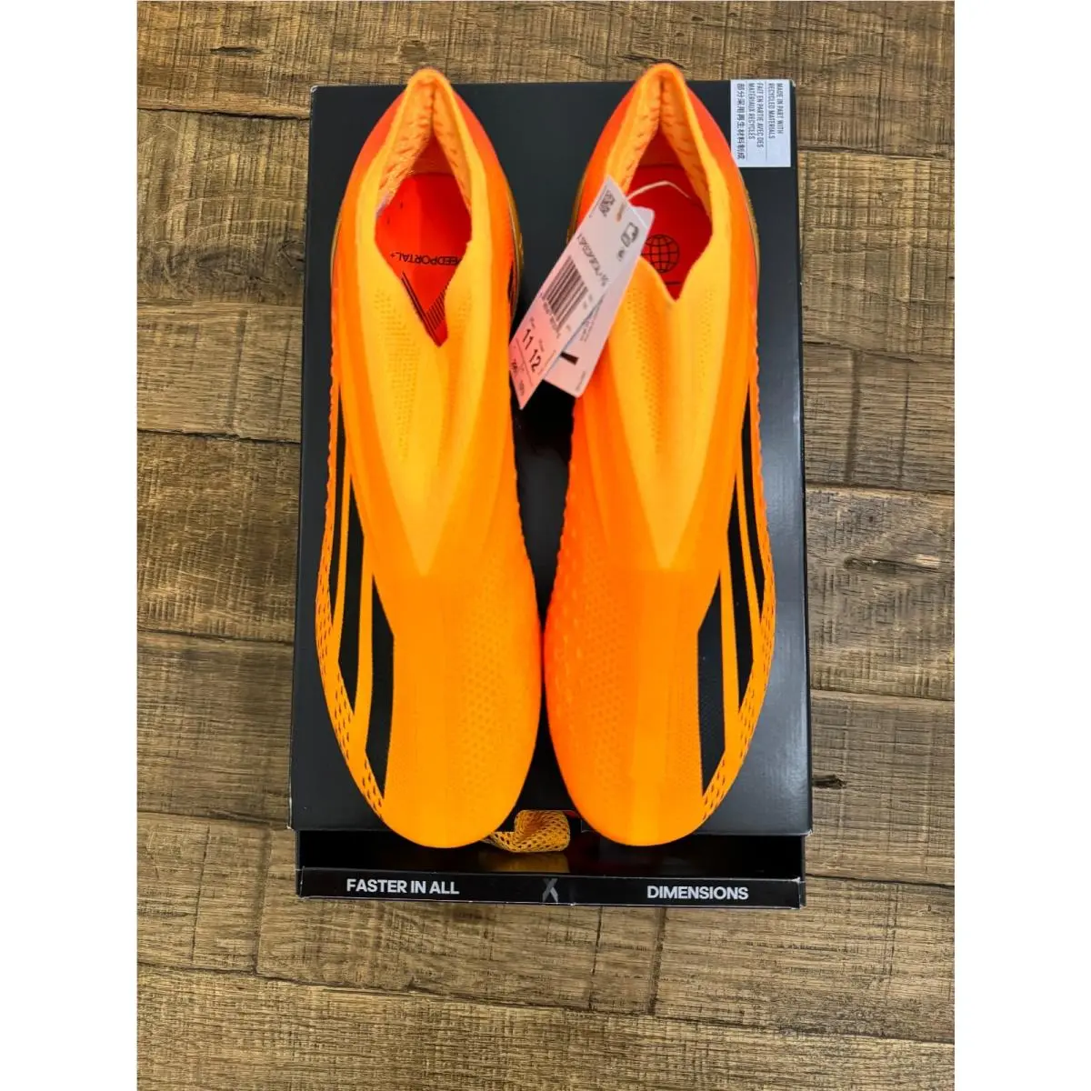 Adidas shoes - adidas X Speedportal + FG - GZ5131 - Orange / Gold 3
