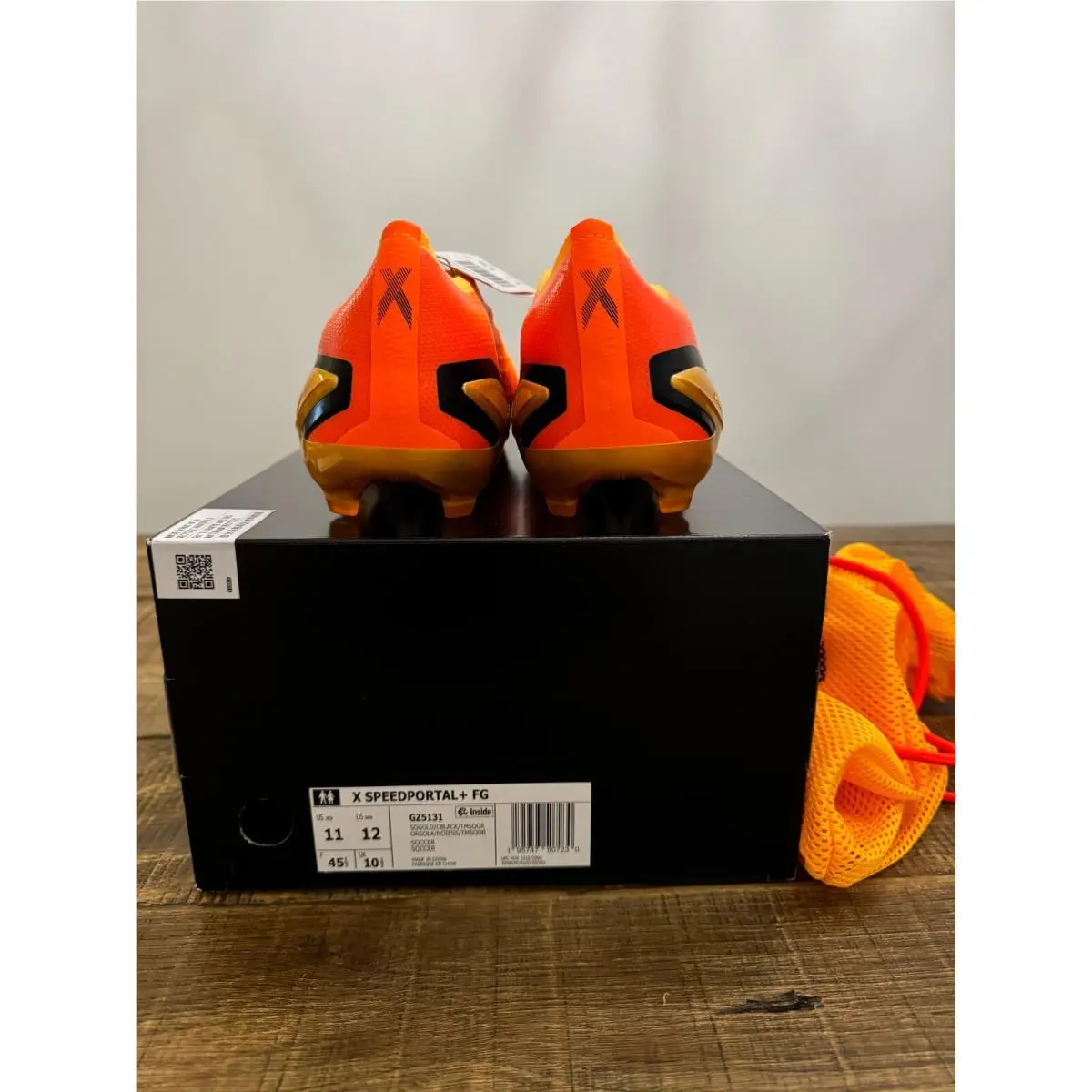 Adidas shoes - adidas X Speedportal + FG - GZ5131 - Orange / Gold 4