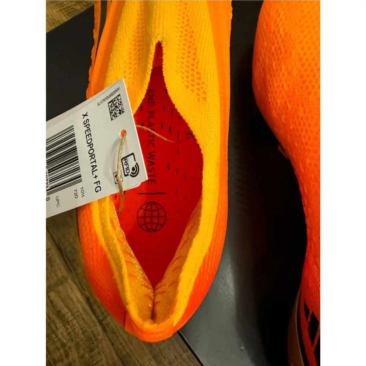 Adidas shoes - adidas X Speedportal + FG - GZ5131 - Orange / Gold 6