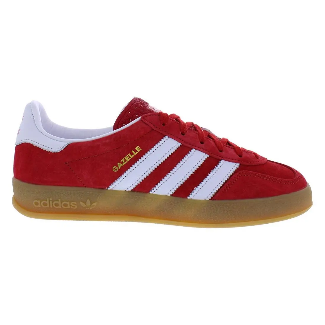 Gazelle Indoor Mens Shoes Size 11 Color: Red/white/brown by Adidas