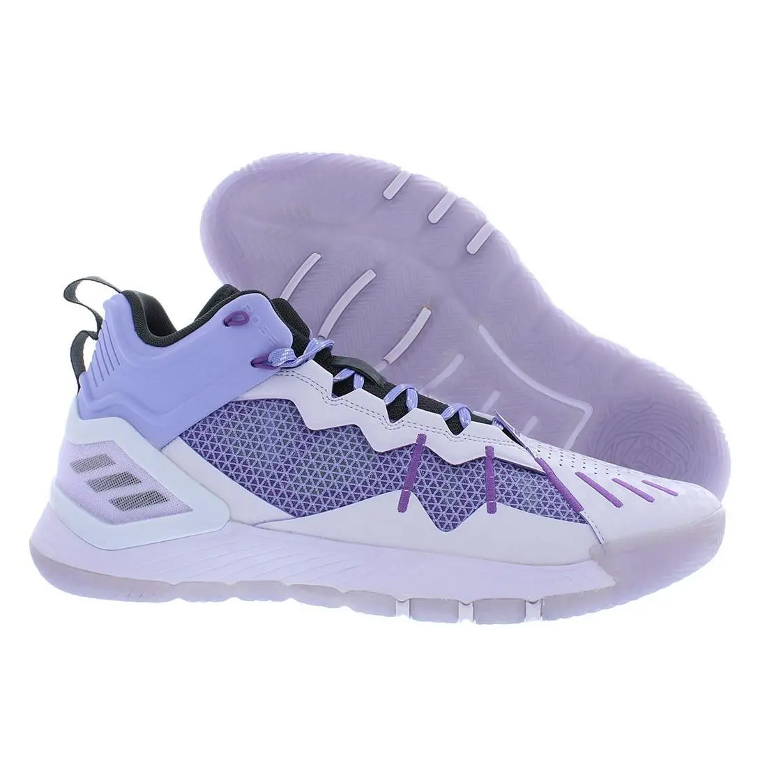 Adidas D Rose Son Of Chi Unisex Shoes Size 14.5 Color: Active Purple/light - Active Purple/Light Purple/Purple Tint, Main: Purple