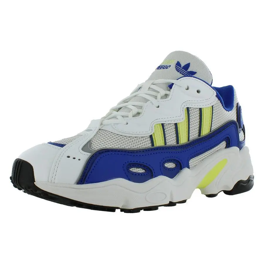 Adidas shoes - Footwear White/Pulse Yellow/Royal Blue, Main: White (UPC: 196464521912) 3