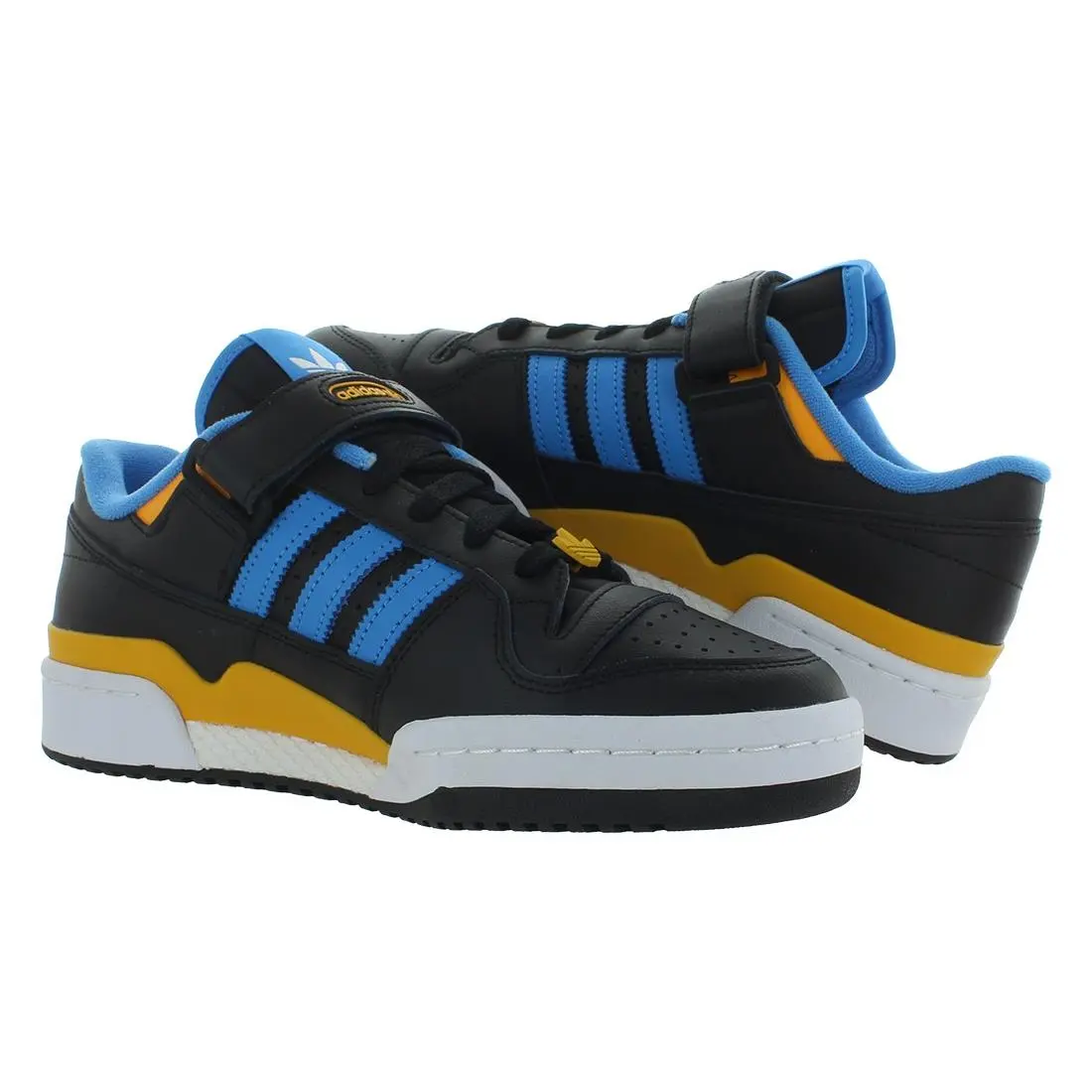 Adidas shoes - Core Black/Pulse Blue/Collegiate Gold, Full: Core Black/Pulse Blue/Collegiate Gold (UPC: 195746392073) 1