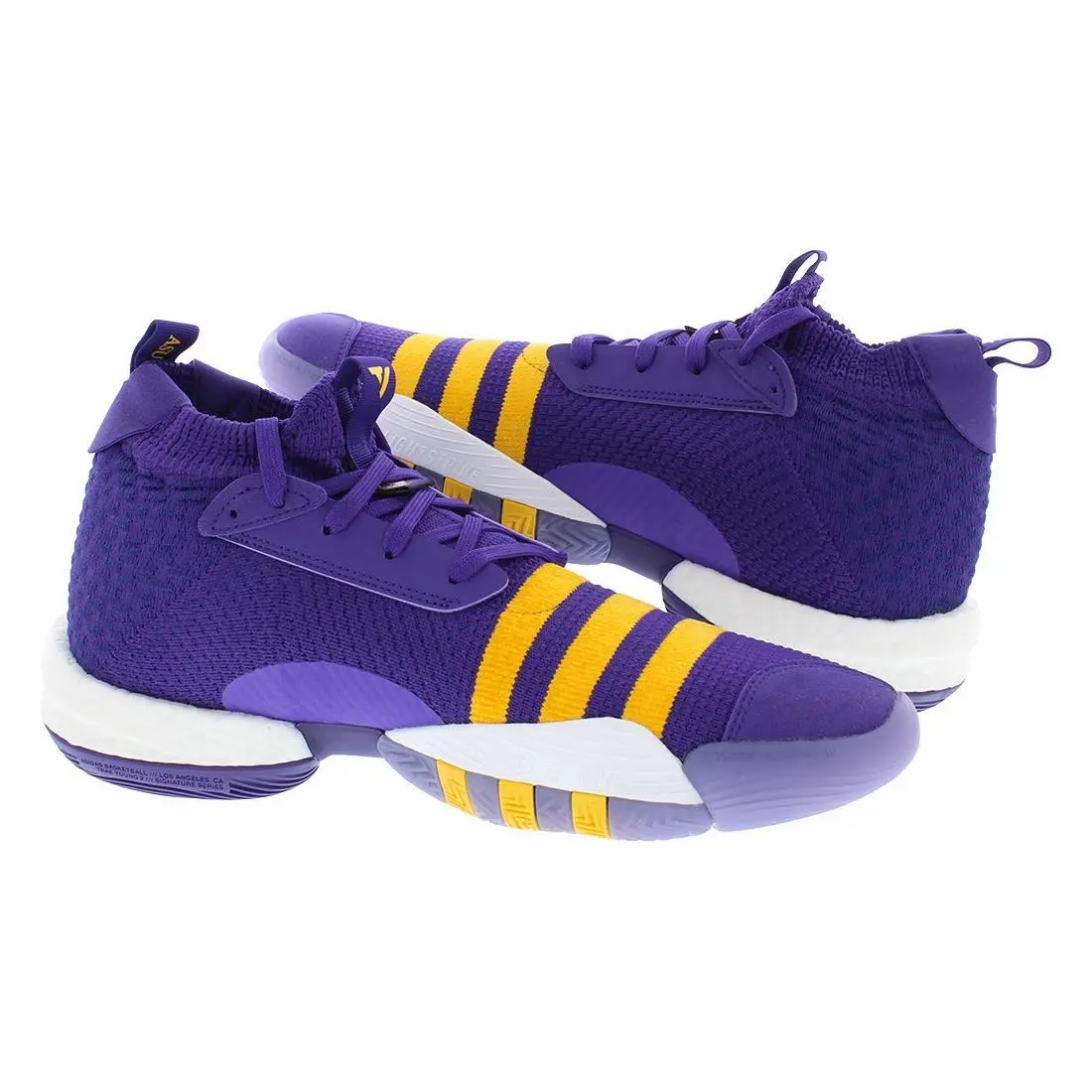 Adidas shoes - Purple/Gold/Footwear White, Main: Purple (UPC: 196463049844) 1