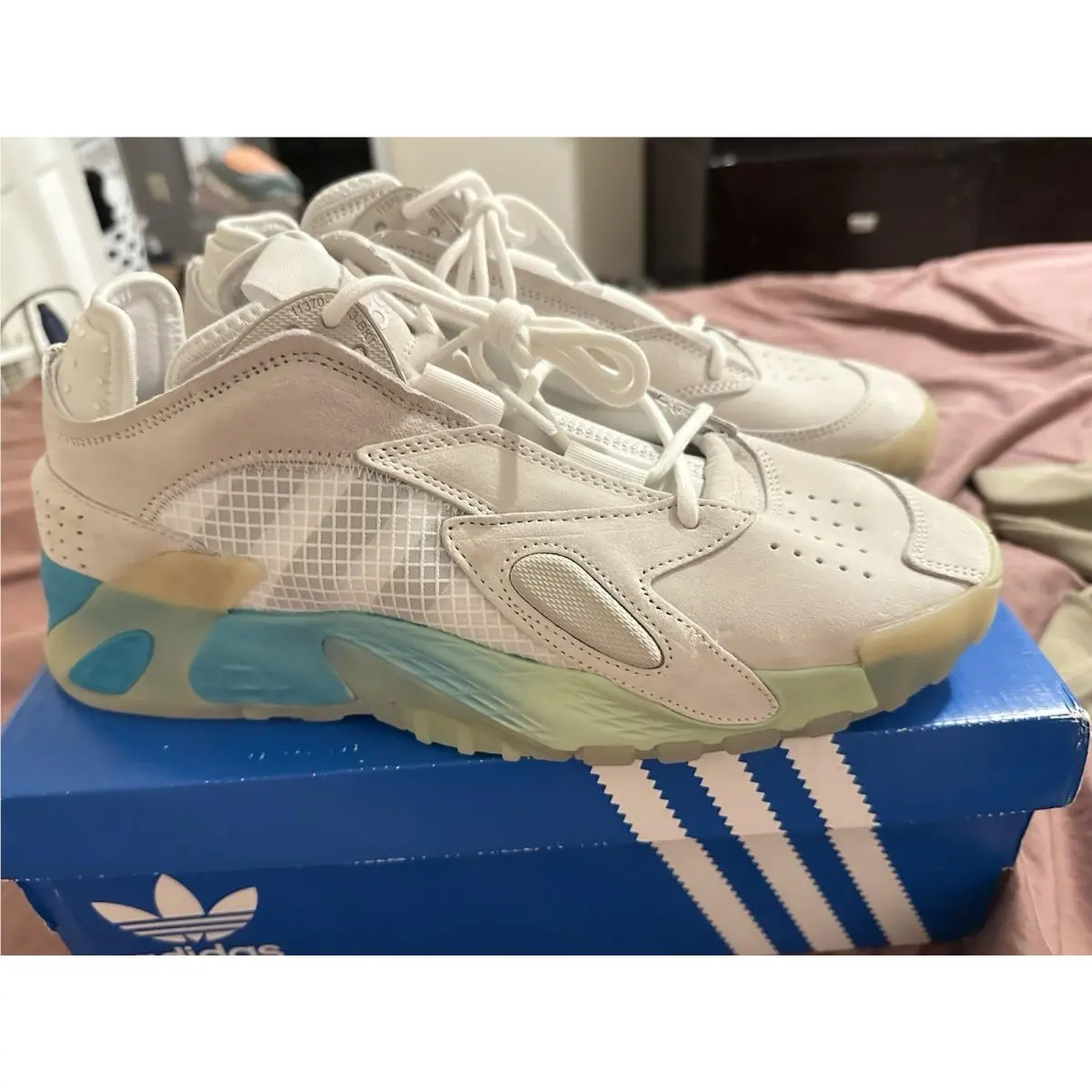 Originals Streetball Glow Green Size 11 Men’s EF1908 by Adidas