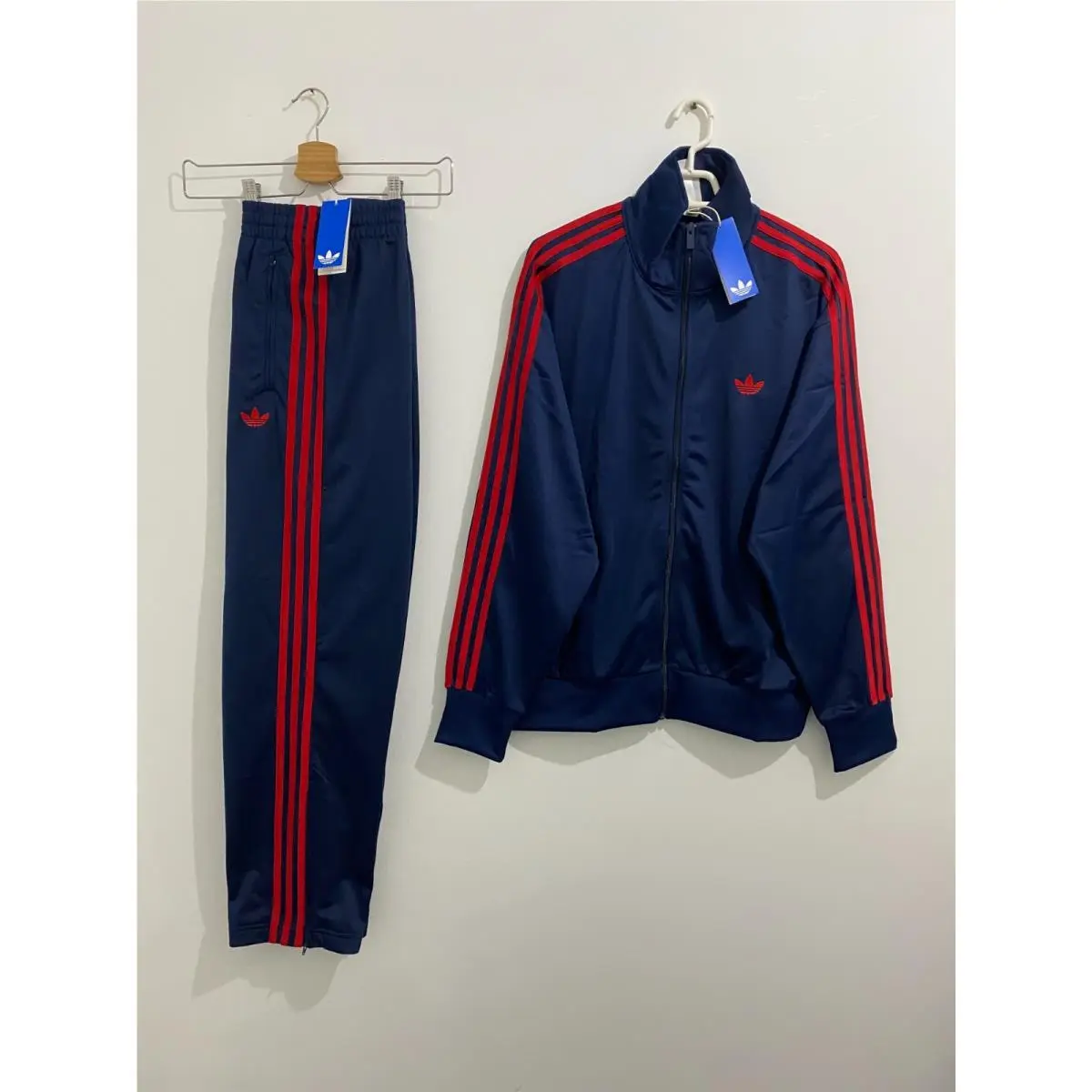Originals Classics Firebird Tracksuit Indigo Better Scarlet Size L by Adidas