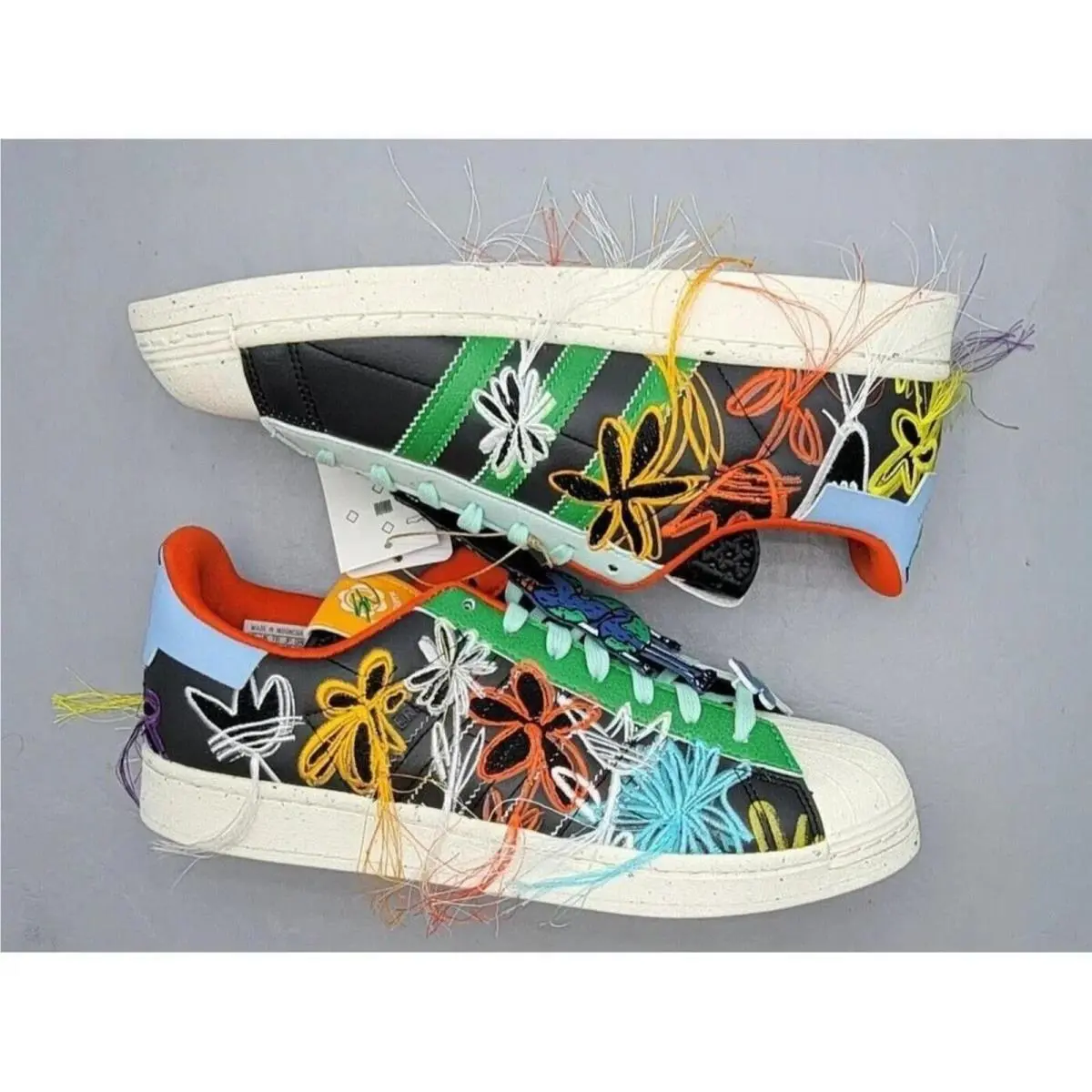 Adidas x Sean Wotherspoon Superstar Super Earth GX3823 Black Sz 10
