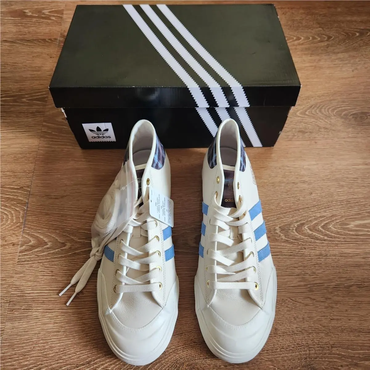 Matchcourt Mid X Snoop X Gonz Shoes US Mens 12.5 White Blue by Adidas
