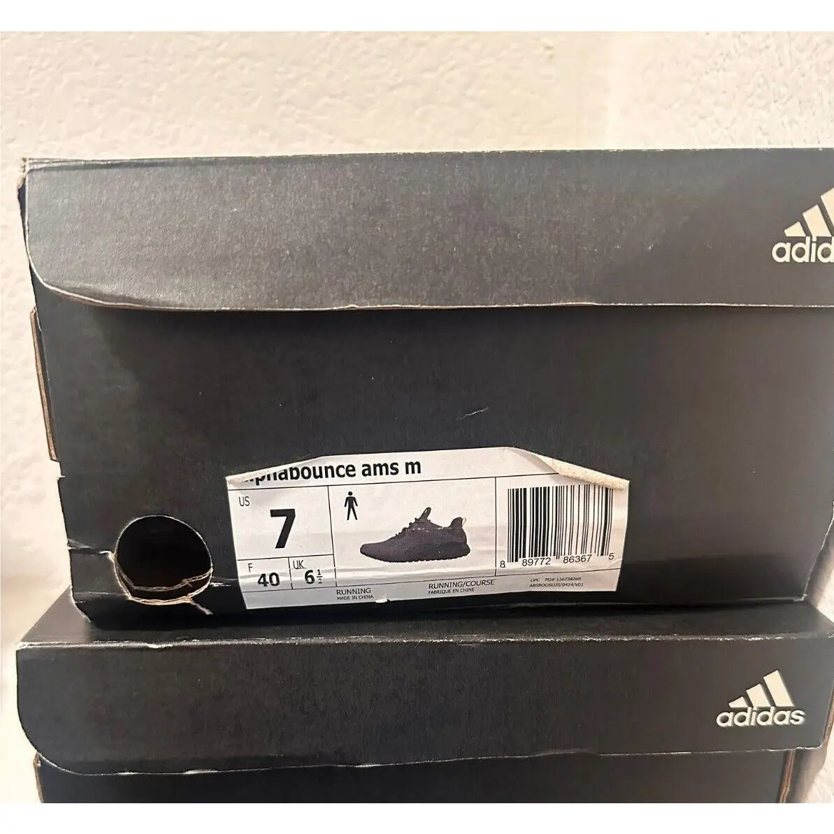 Adidas shoes - adidas AlphaBounce AMS - AlphaBounce AMS - Black (UPC: 889772863675) 4